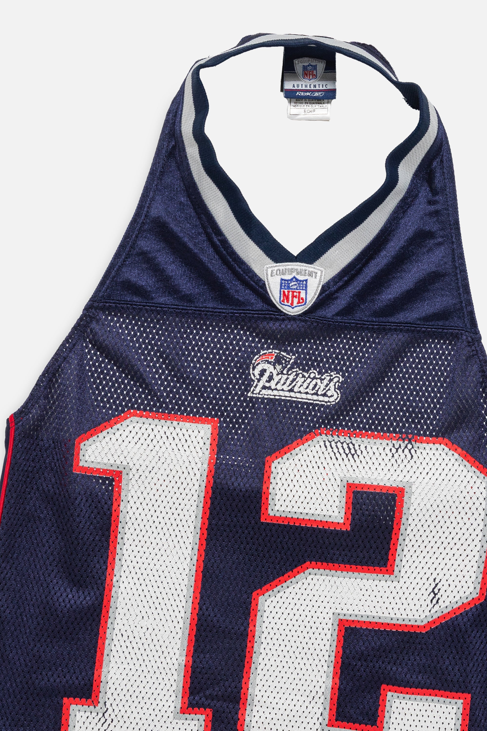 Rework New England Patriots Halter Top-NFL-Frankie Collective-Rework-Vintage-Streetwear