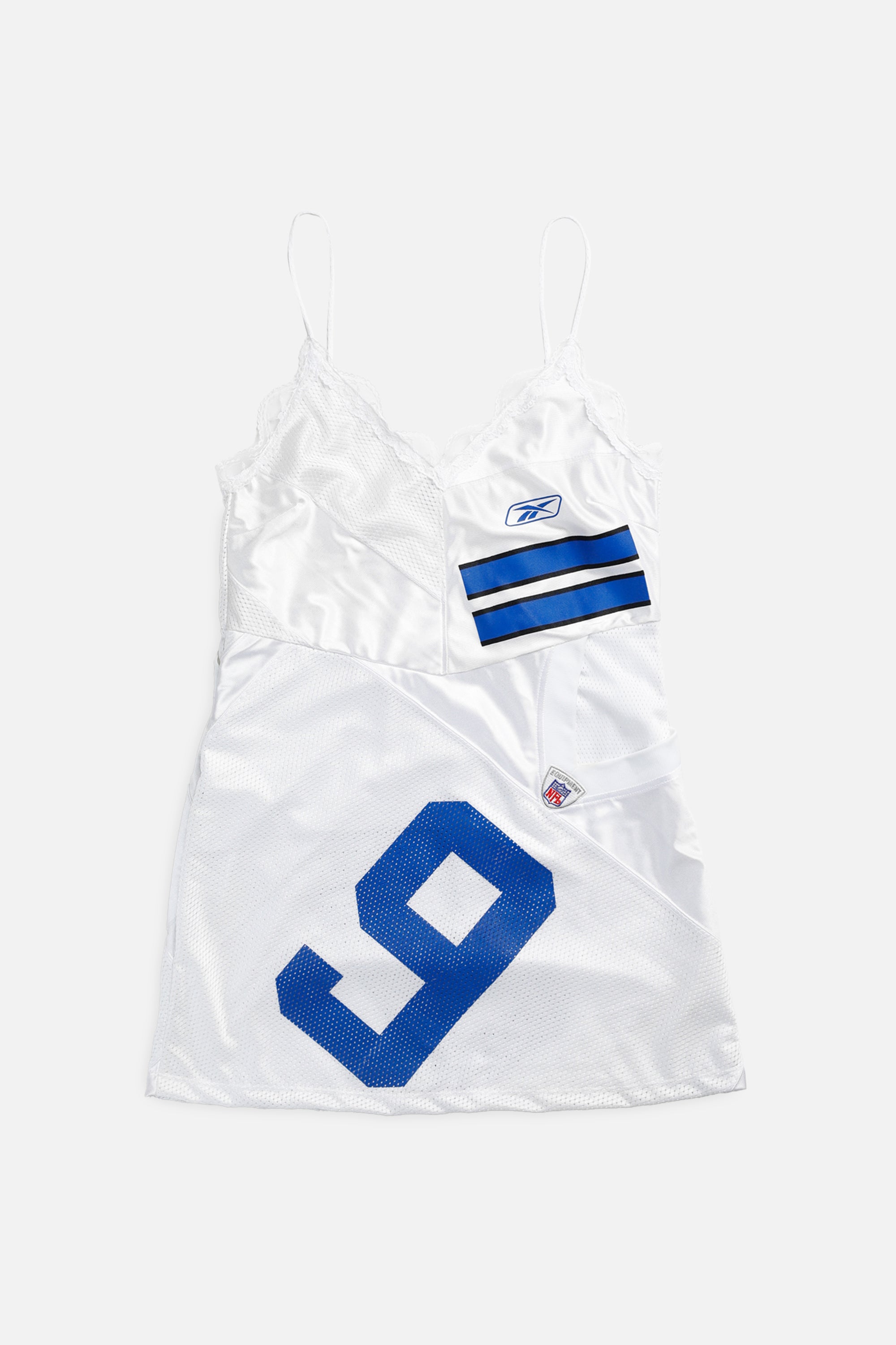 Rework NFL Lace Dress - L-DRESSES-NFL-L-Frankie Collective Rare Vintage Streetwear Reworks