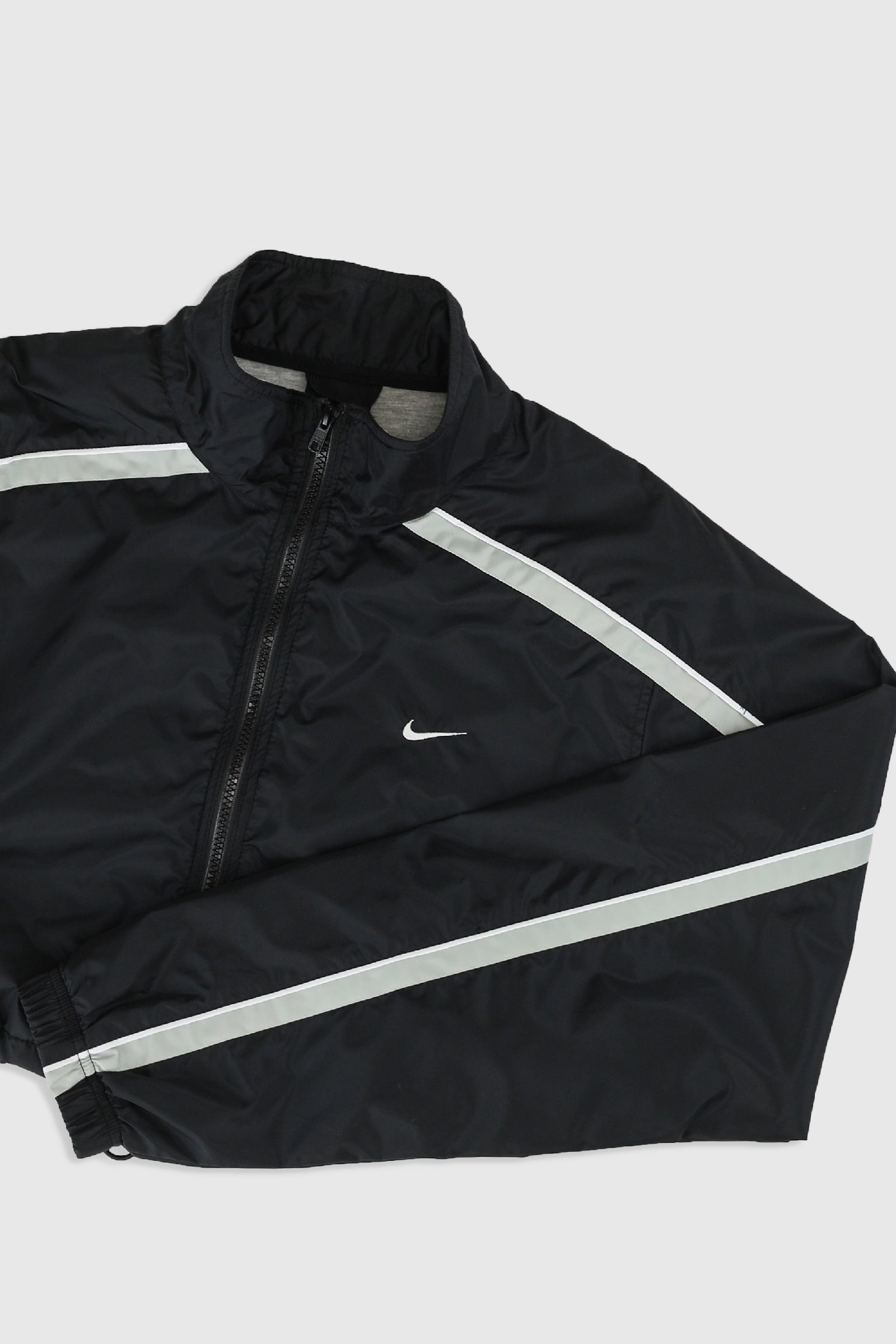 Rework Nike Crop Windbreaker - XL-JACKETS-Nike-Frankie Collective Rare Vintage Streetwear Reworks