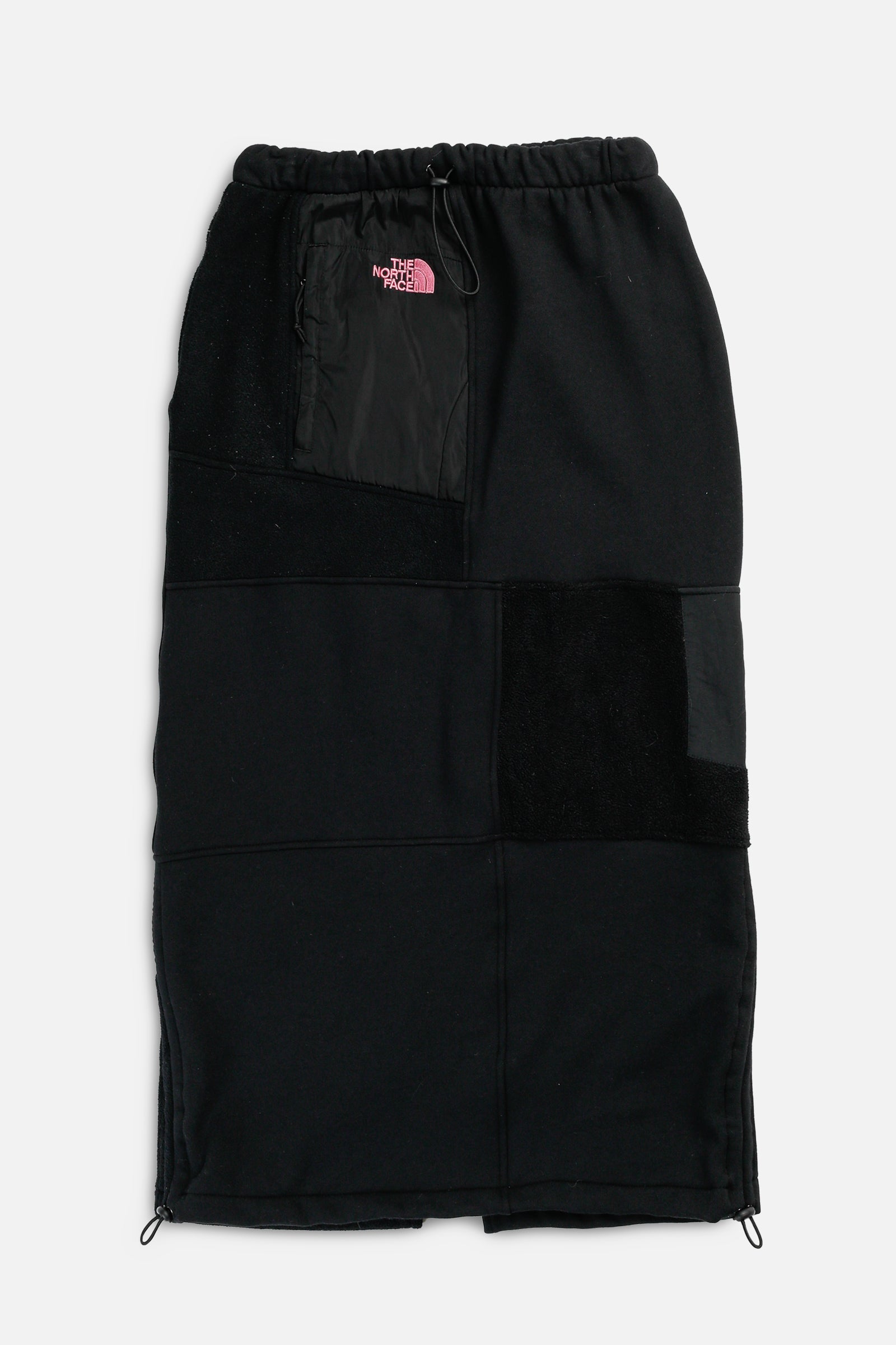 Rework North Face Fleece Long Skirt - S-BOTTOMS-North Face-S-Frankie Collective Rare Vintage Streetwear Reworks