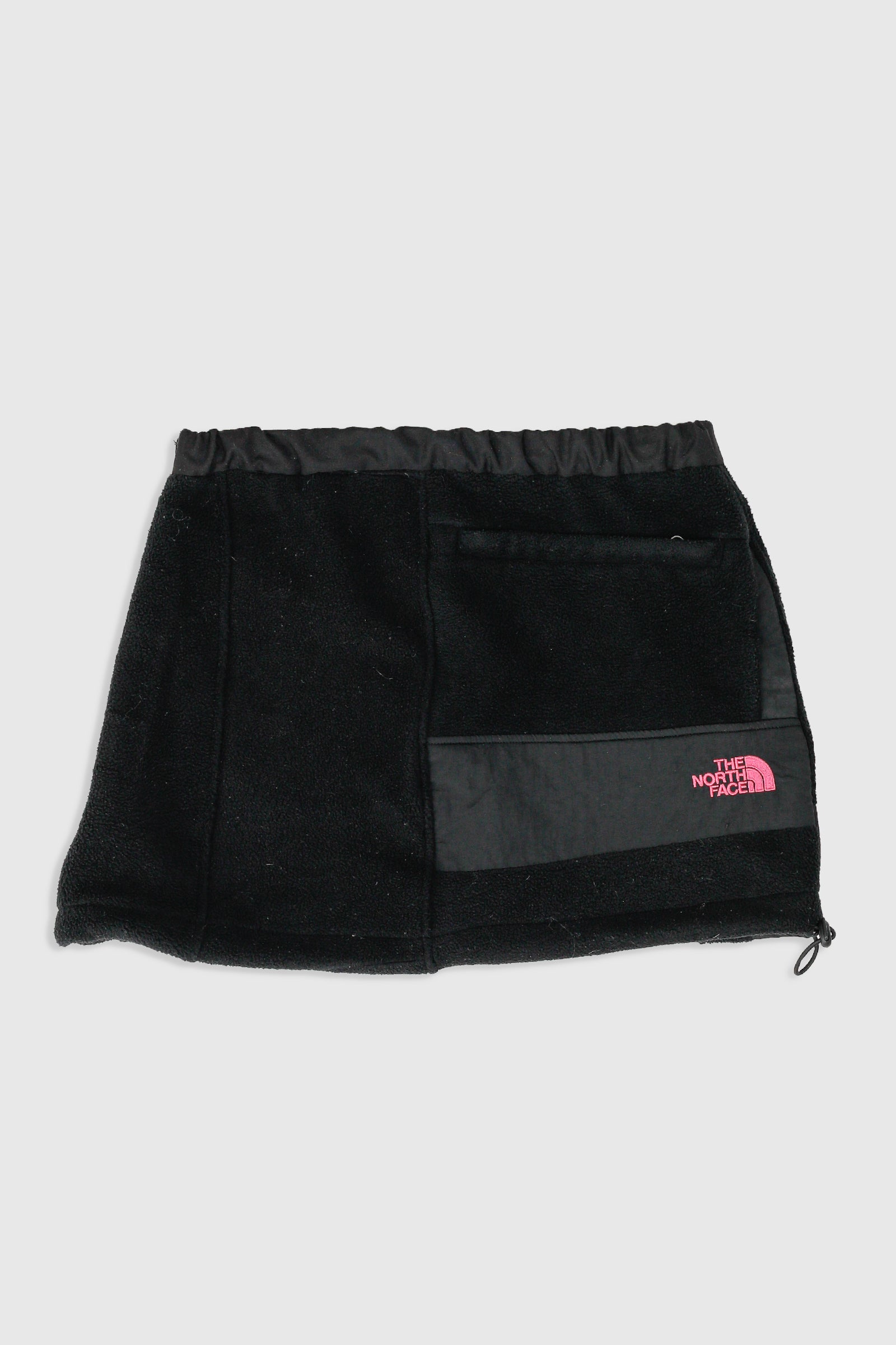 Rework North Face Fleece Mini Skirt - XS, S, M, L-BOTTOMS-North Face-XS-Frankie Collective Rare Vintage Streetwear Reworks