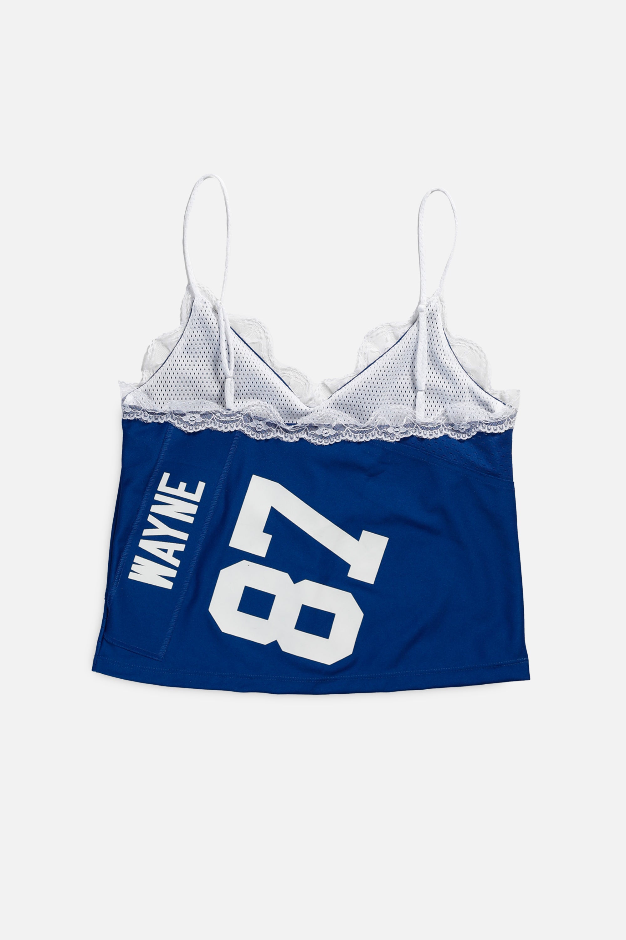 Rework NY Jets Lace Tank - M-TOPS-NFL-Frankie Collective