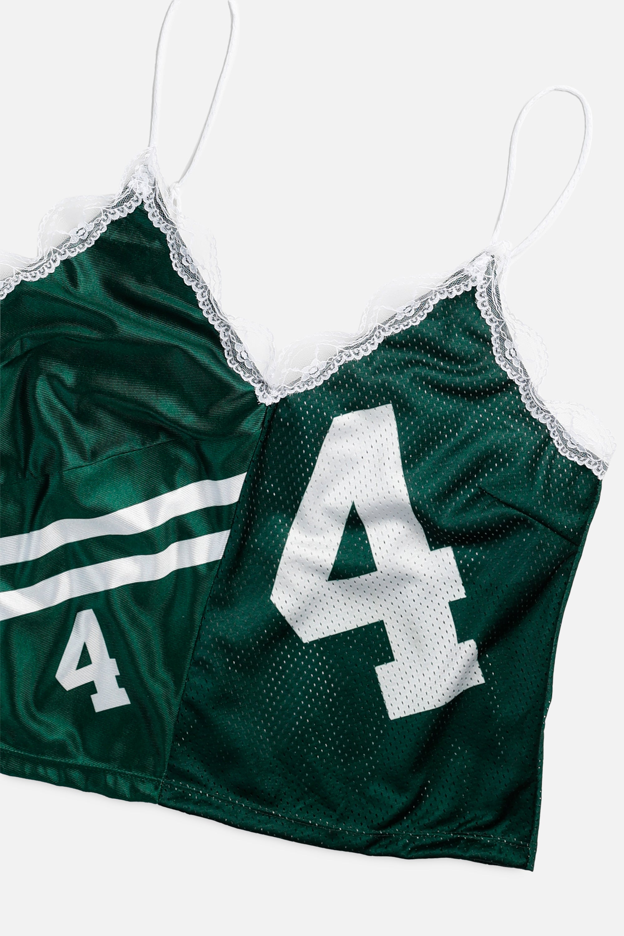 Rework NFL Lace Tank - XL-TOPS-NFL-XL-Frankie Collective Rare Vintage Streetwear Reworks