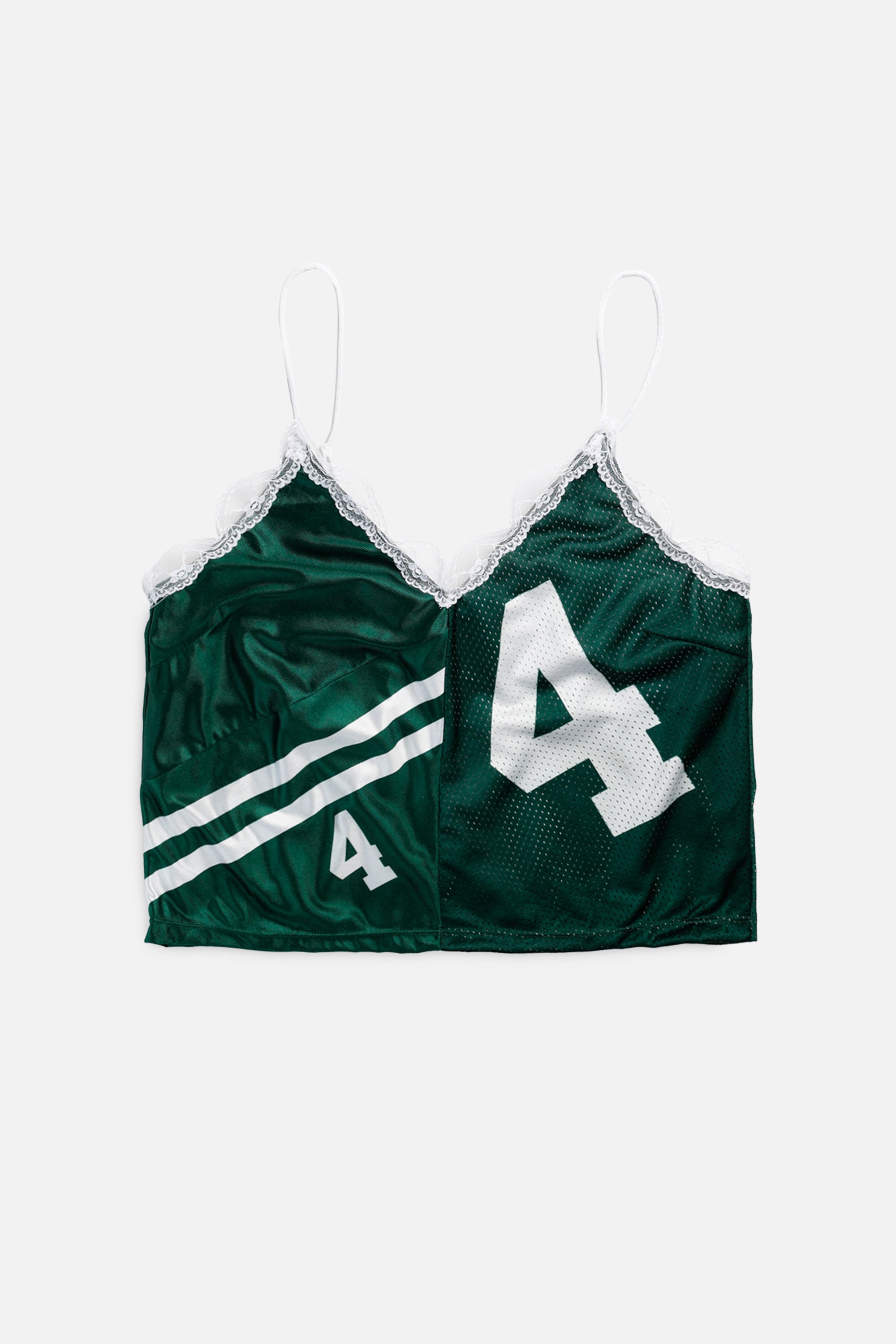 Rework NFL Lace Tank - XL-TOPS-NFL-XL-Frankie Collective Rare Vintage Streetwear Reworks