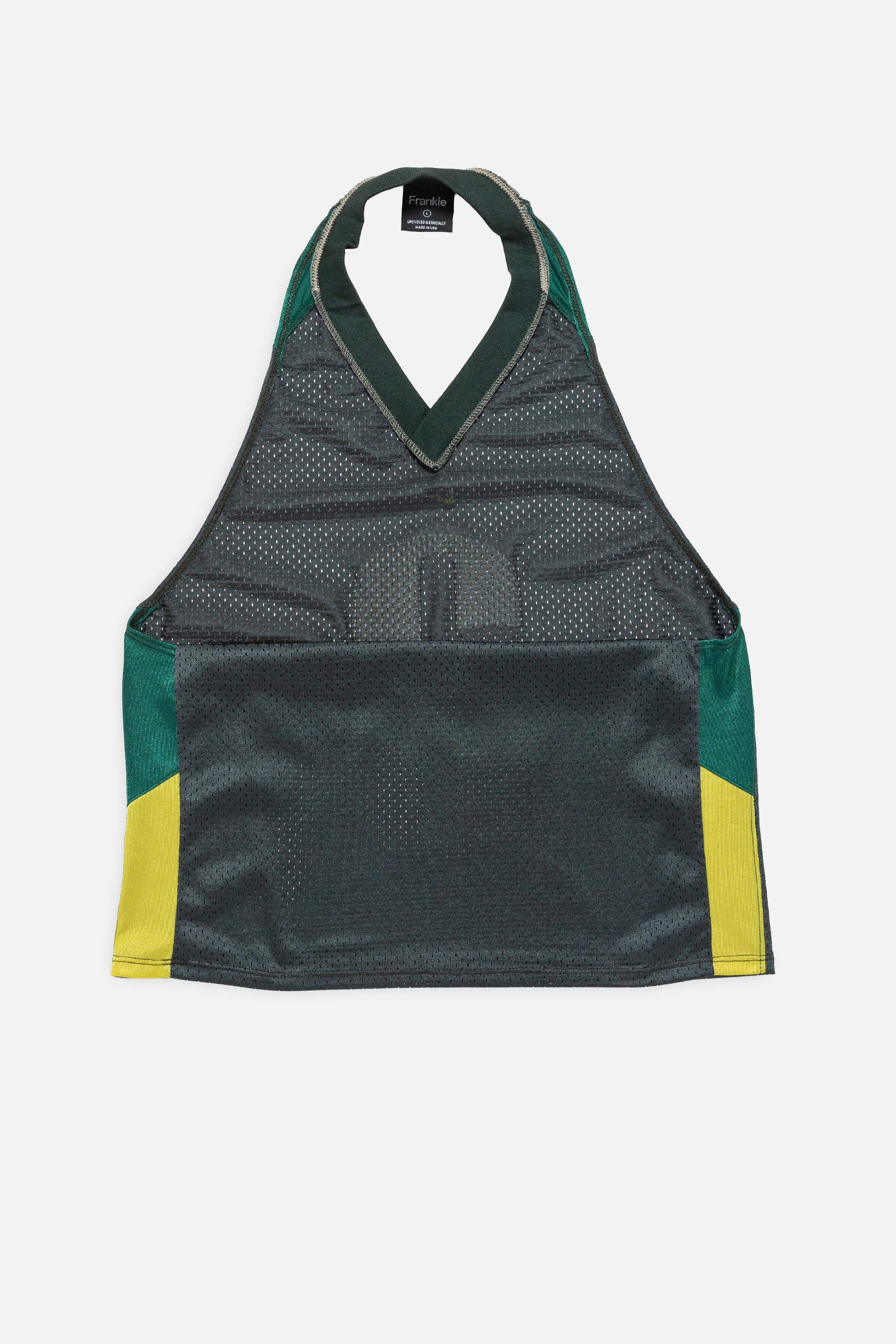 Rework Oregon Ducks Halter Top-NCAA-Frankie Collective-Rework-Vintage-Streetwear