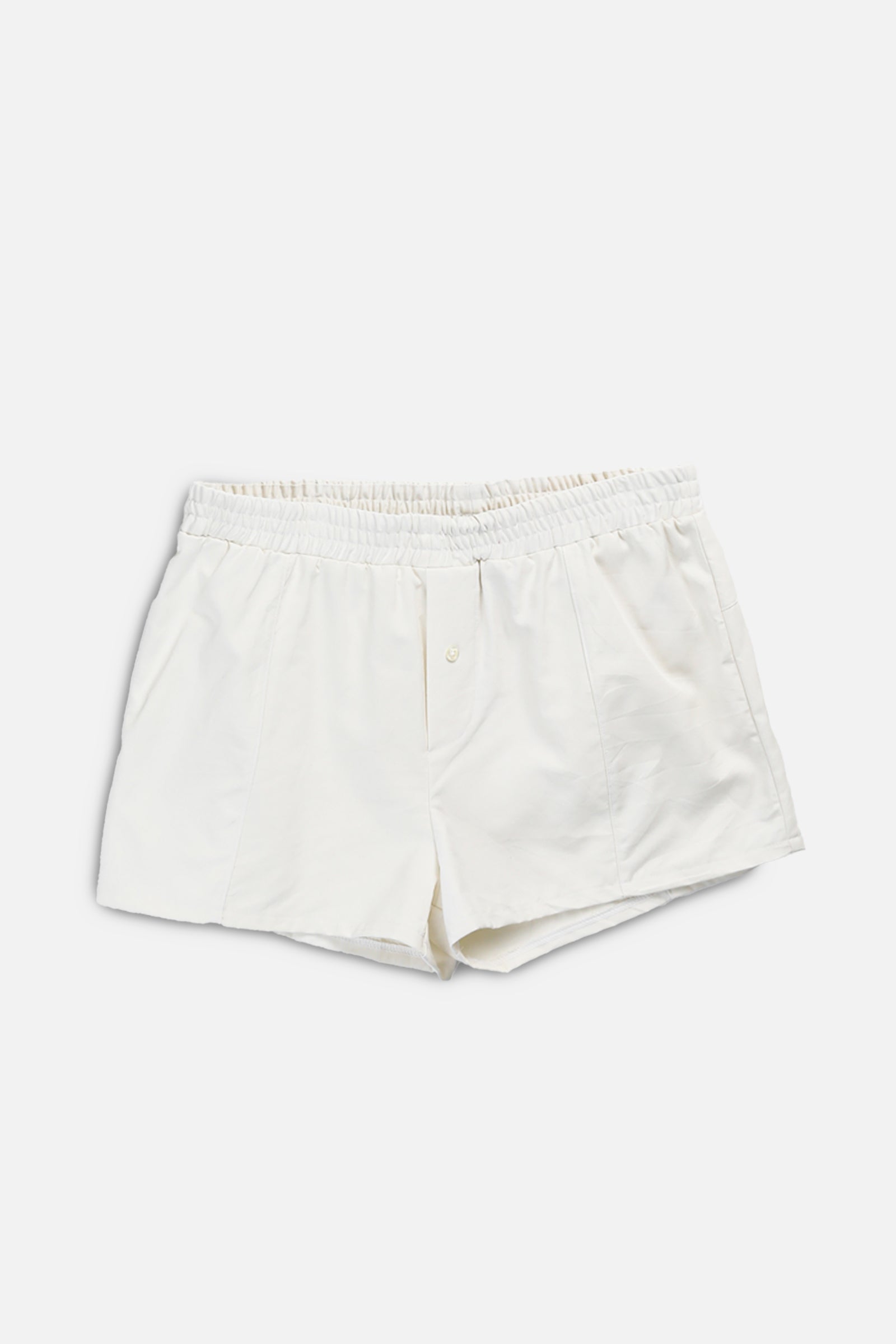 Rework Oxford Mini Boxer Shorts - L-BOTTOMS-vendor-unknown-L-Frankie Collective Rare Vintage Streetwear Reworks