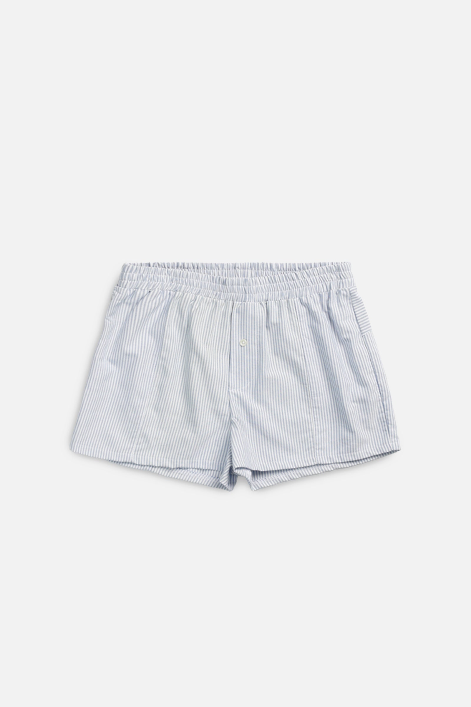 Rework Oxford Mini Boxer Shorts - XS, S, M, L, XL, XXL-BOTTOMS-vendor-unknown-XS-Frankie Collective Rare Vintage Streetwear Reworks