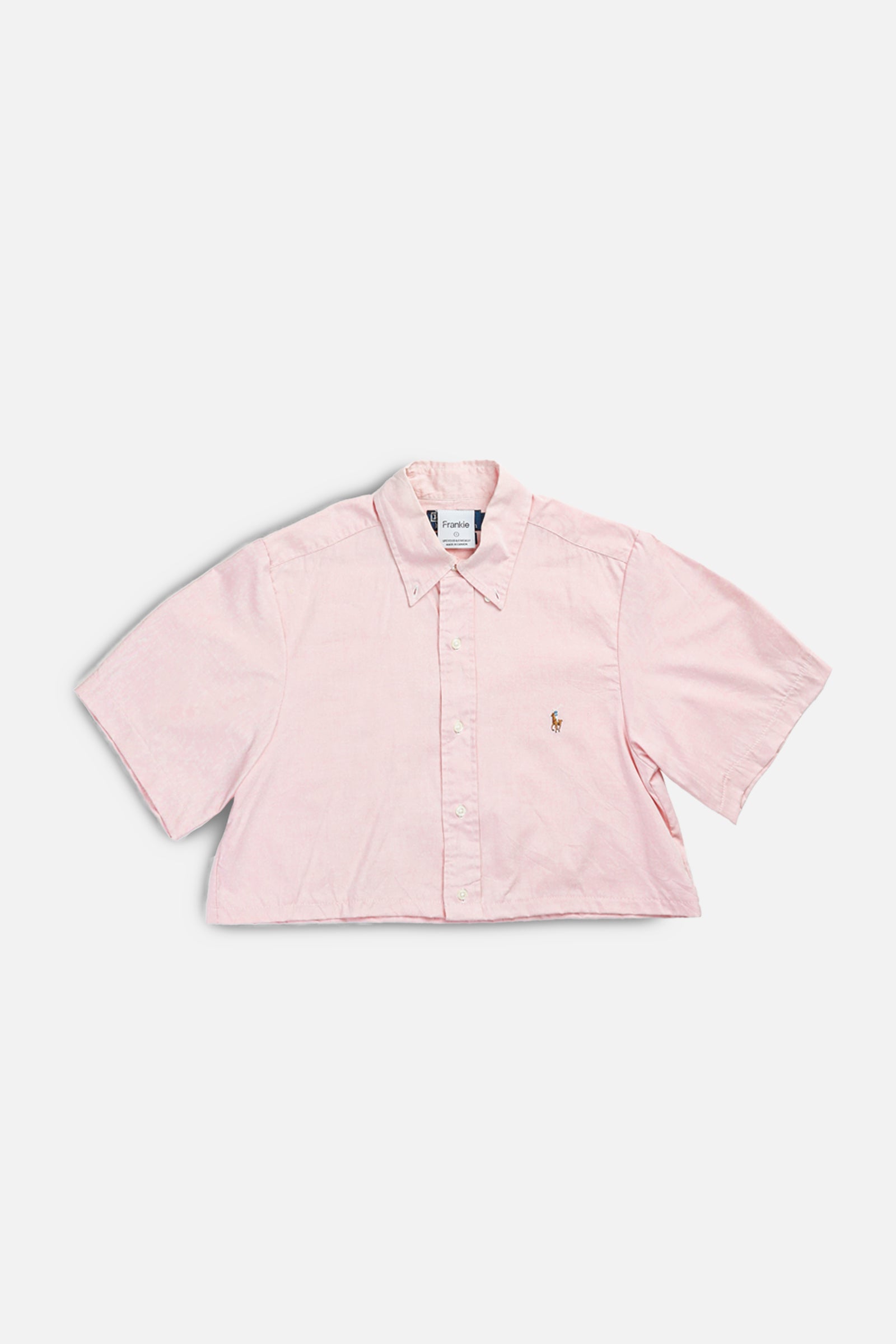 Rework Oxford Shorts Set - S-SETS-Polo-Frankie Collective Rare Vintage Streetwear Reworks