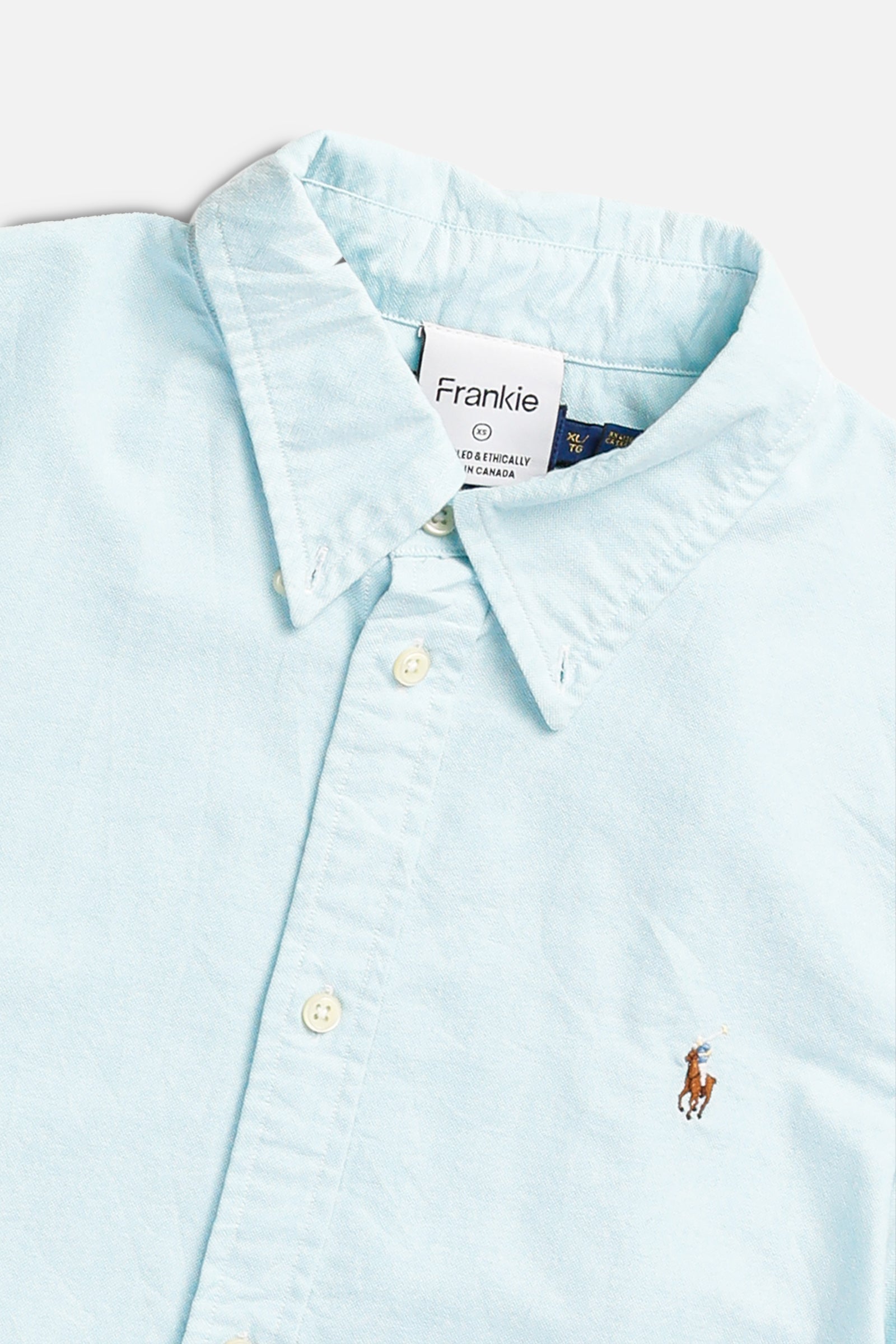 Rework Oxford Shorts Set - XS-SETS-Polo-XS-Frankie Collective Rare Vintage Streetwear Reworks