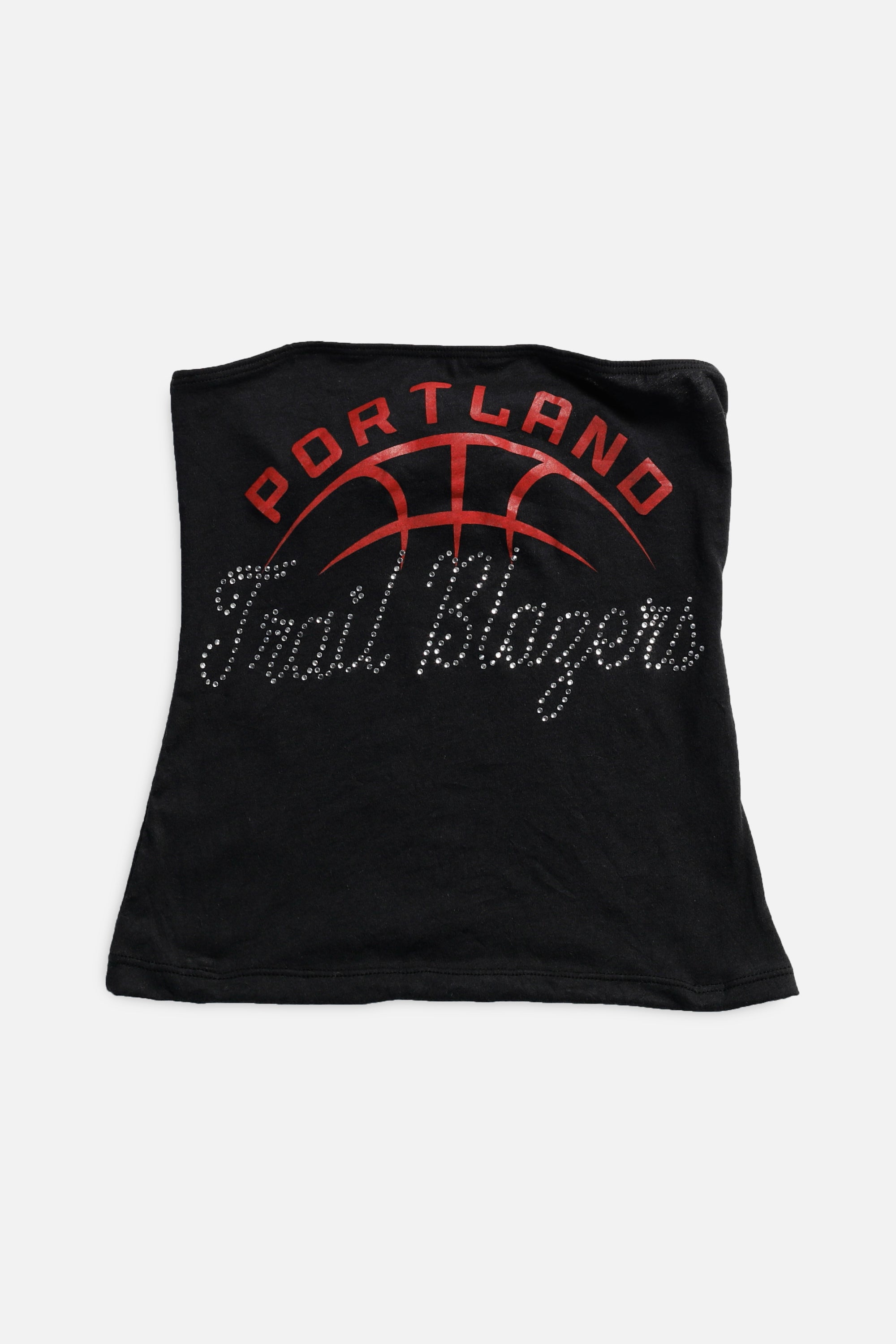 Rework Portland Trail Blazers Tube Top - XS-TOPS-NBA-Frankie Collective