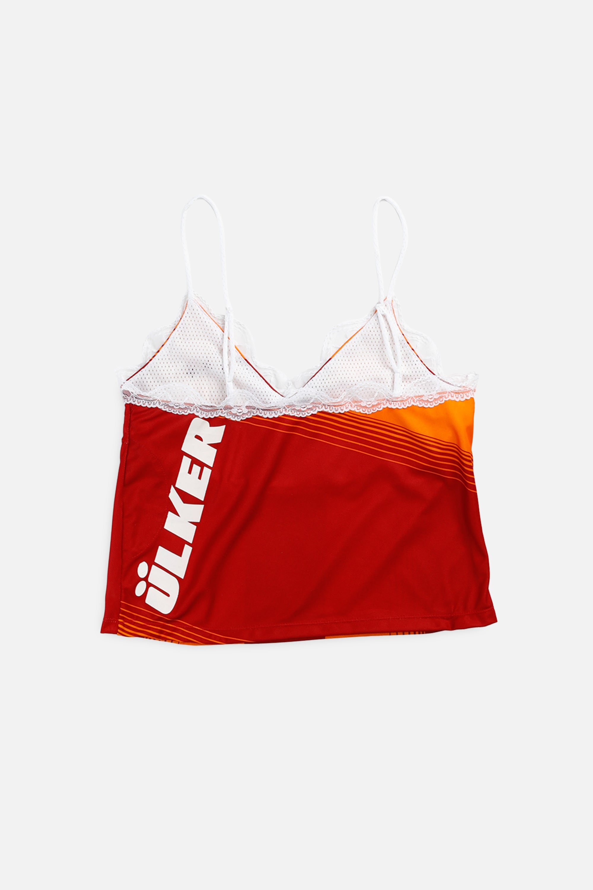 Rework Soccer Lace Tank - M-TOPS-NBA-M-Frankie Collective Rare Vintage Streetwear Reworks