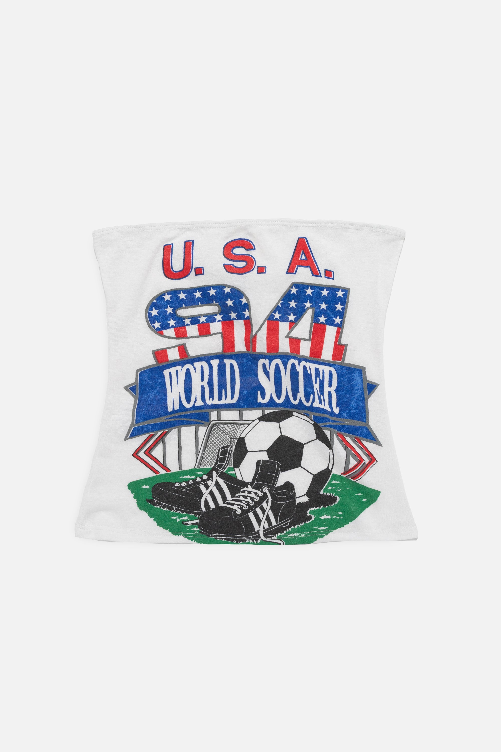 Rework USA World Soccer Tube Top-Frankie Collective-Rework-Vintage-Streetwear