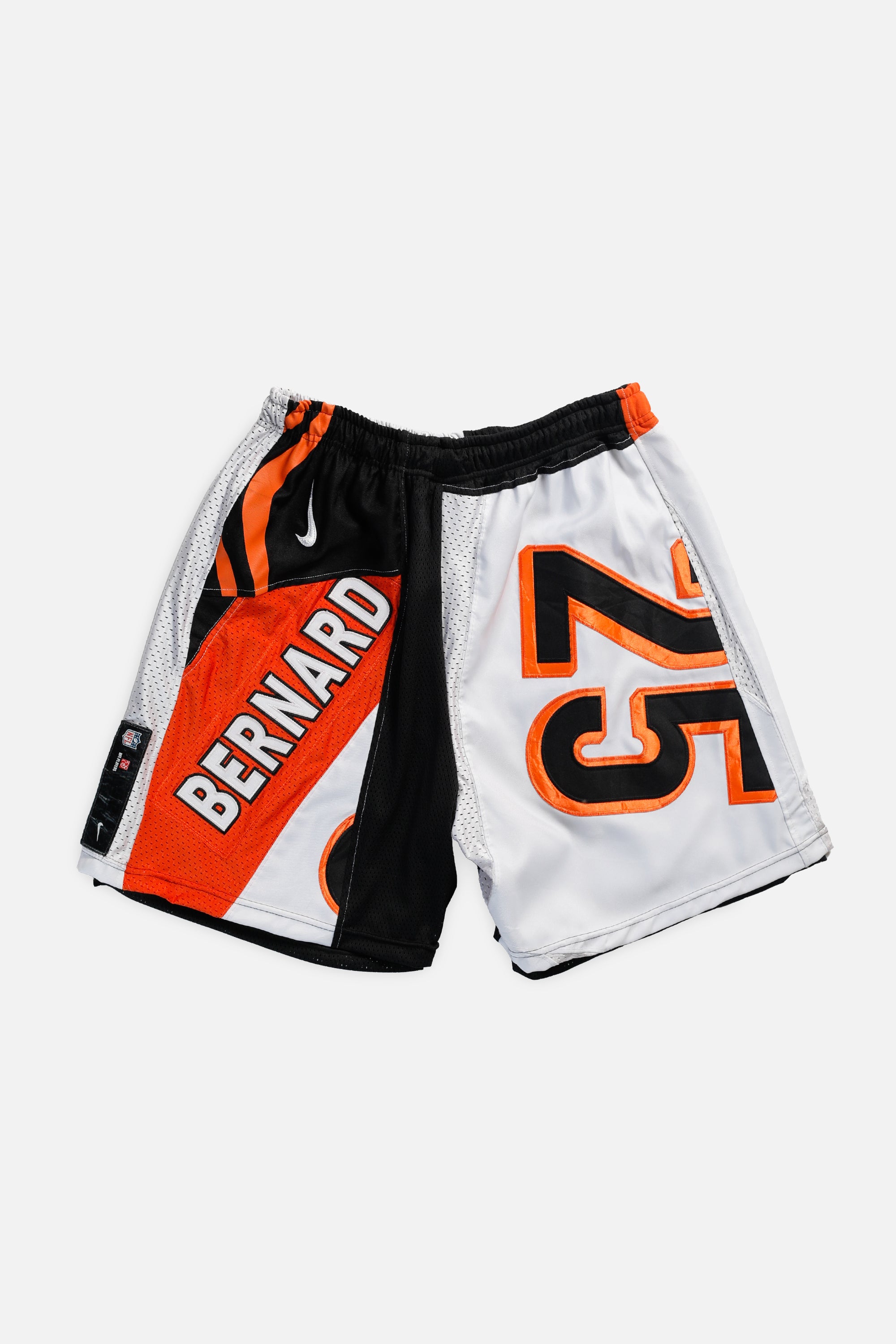 Unisex Rework Cincinnati Bengals Jersey Shorts - Women's M - Men's S-SHORTS-NFL-Frankie Collective