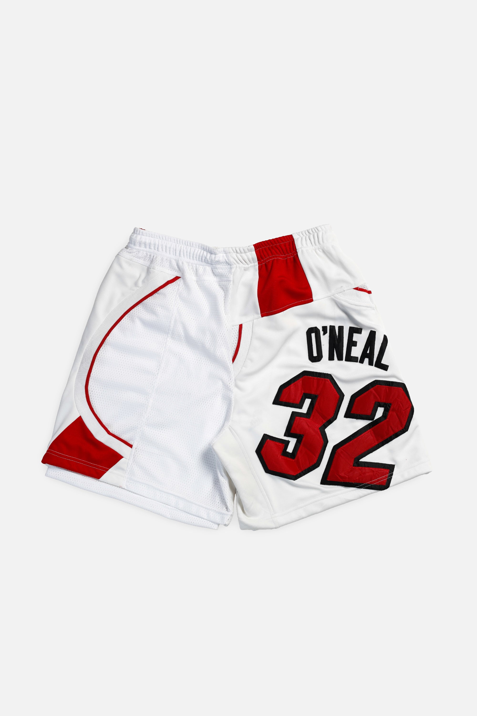 Unisex Rework Miami Heat Jersey Shorts - Women's L - Men's M-SHORTS-NBA-Frankie Collective