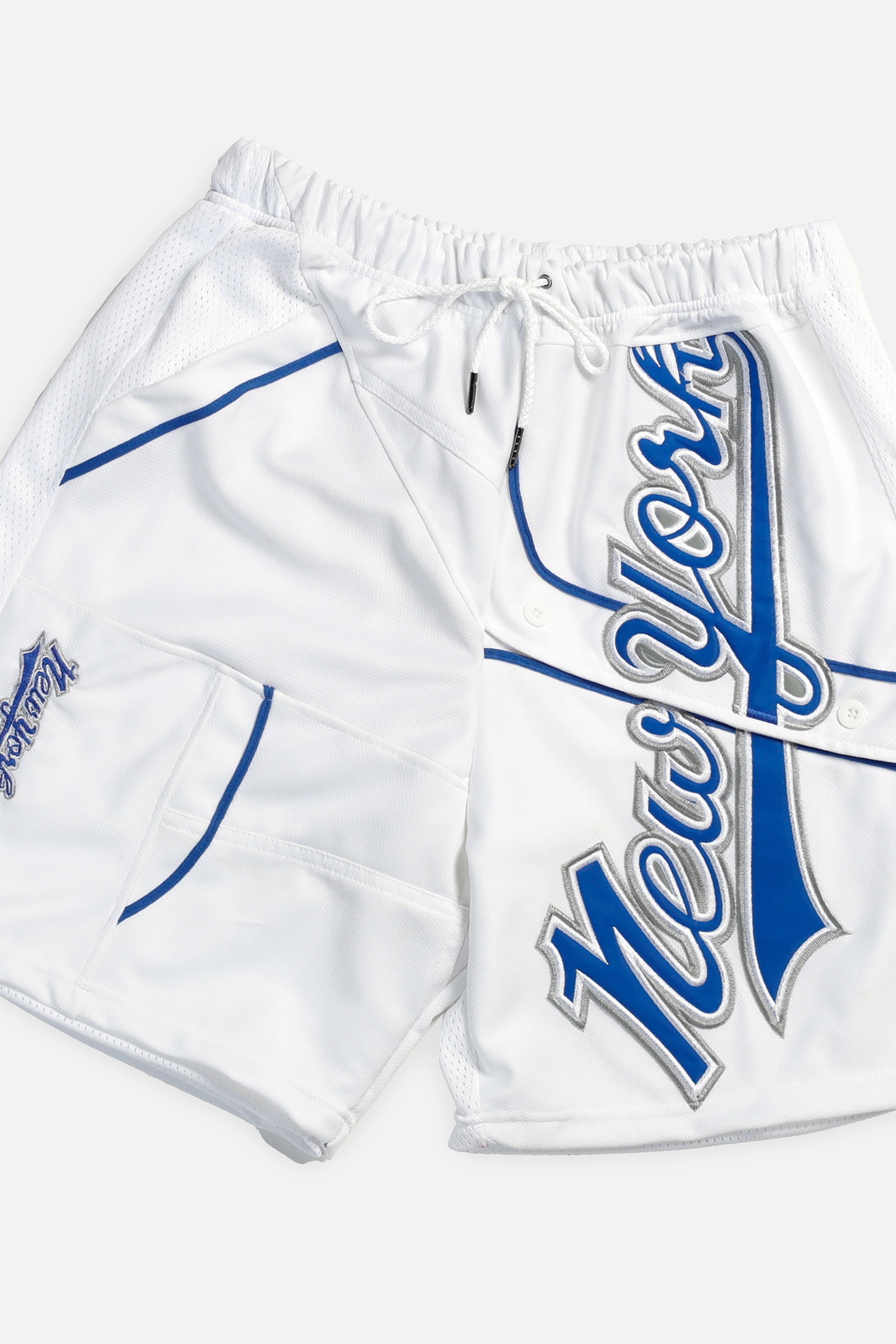 Unisex Rework New York Jersey Shorts - Women's M - Men's S-SHORTS-MLB-Frankie Collective