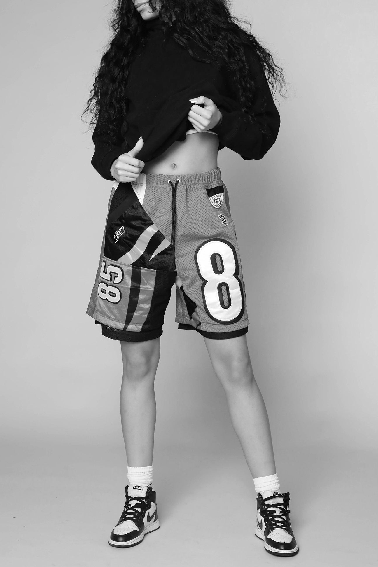 Unisex Rework Utah Jazz NBA Jersey Shorts - M-BOTTOMS-NBA-Women's M - Men's S-Frankie Collective Rare Vintage Streetwear Reworks