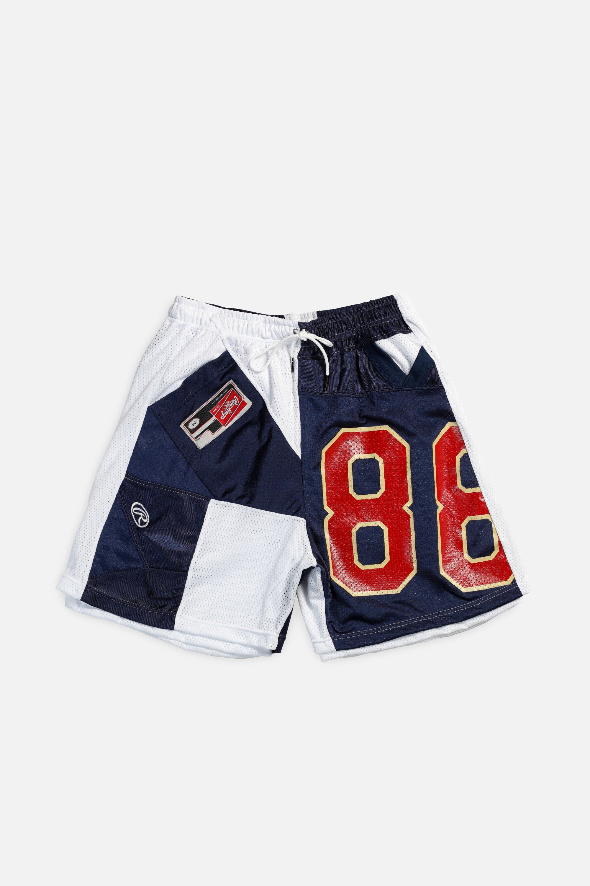 Unisex Rework Varsity Jersey Shorts - Women's M - Men's S-SHORTS-NFL-Frankie Collective