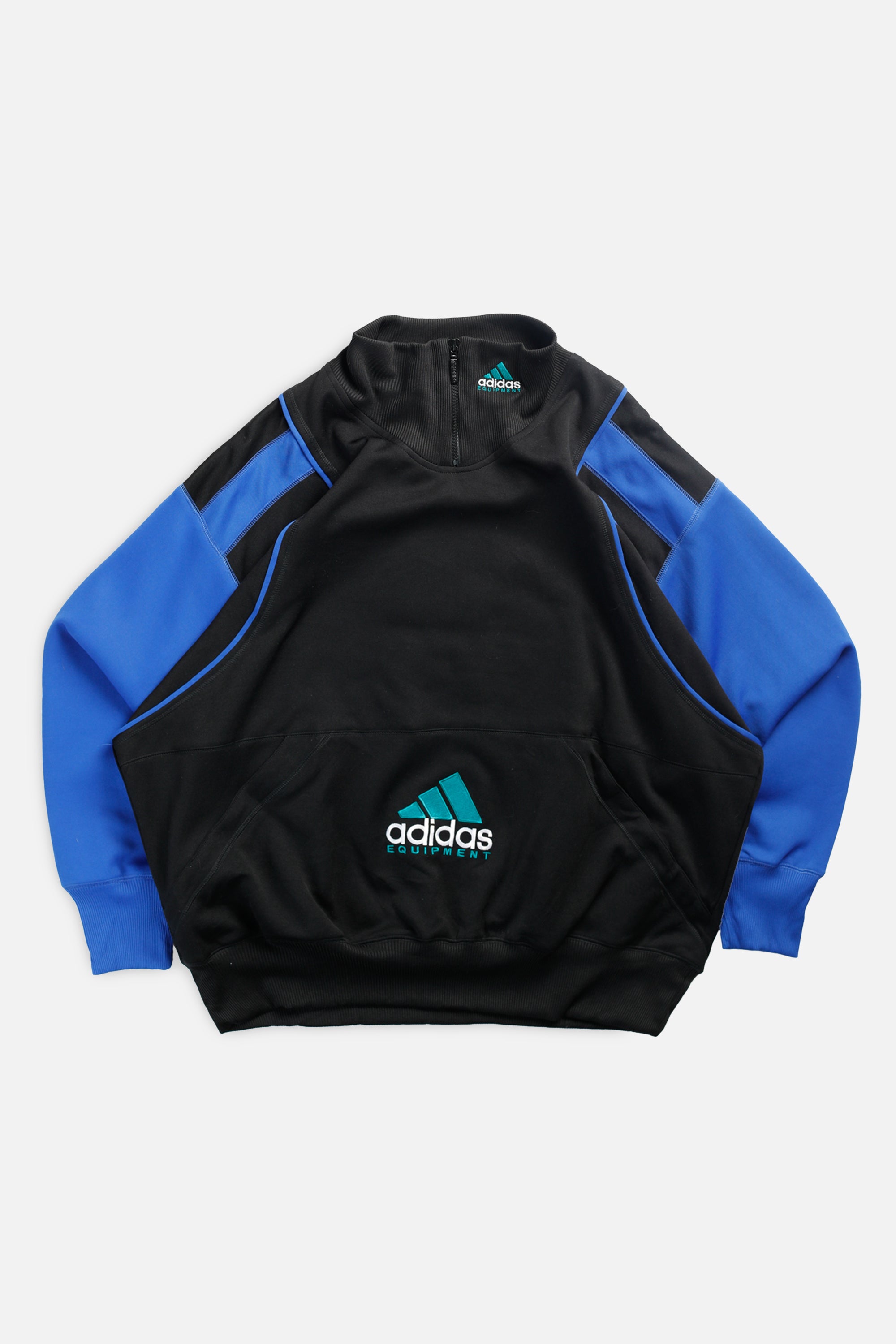 Vintage Adidas Equipment Sweatshirt - L-SWEATERS-Adidas-L-Frankie Collective Rare Vintage Streetwear Reworks