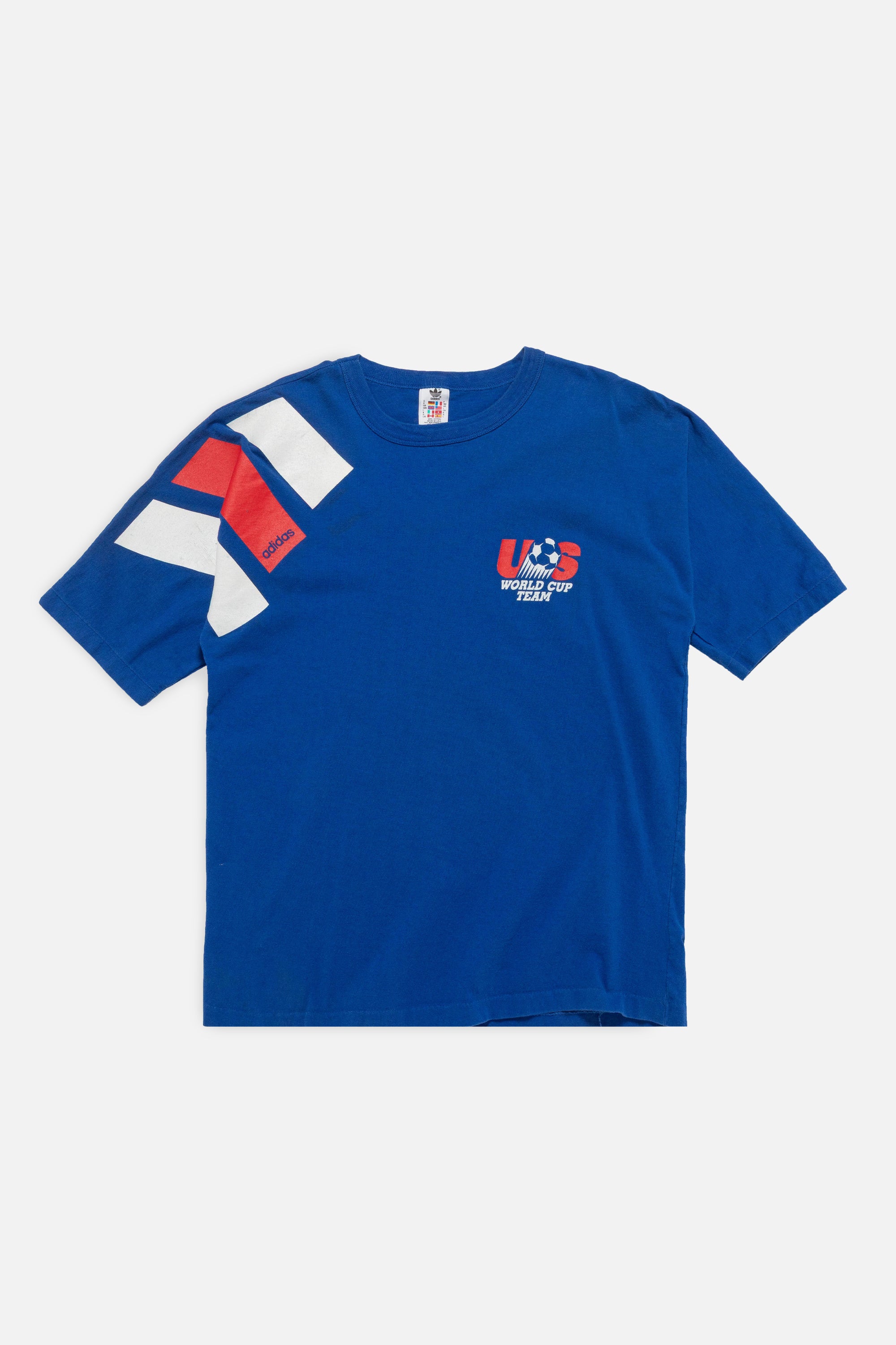 Vintage Adidas USA World Cup Tee-Umbro-Frankie Collective-Rework-Vintage-Streetwear