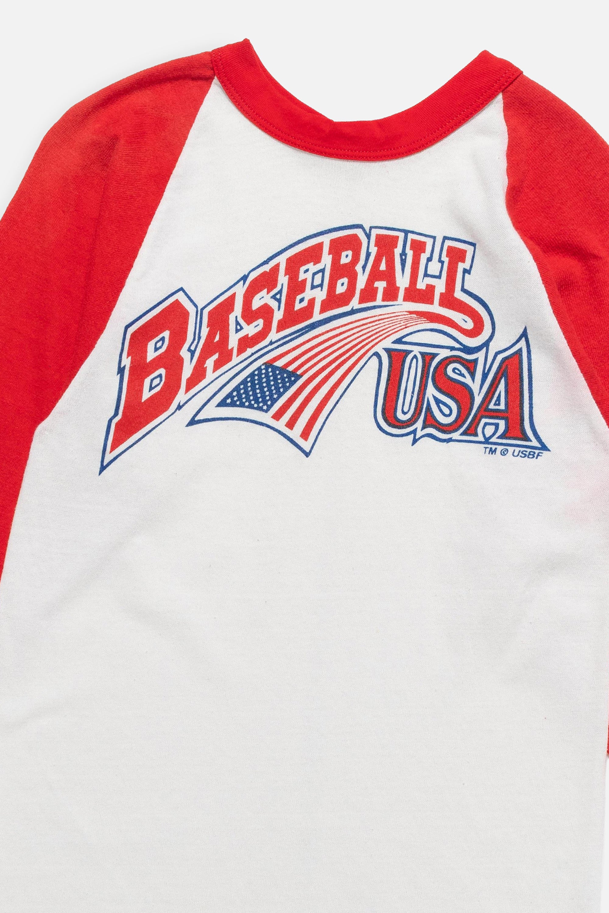 Vintage Baseball USA Tee-Frankie Collective-Rework-Vintage-Streetwear