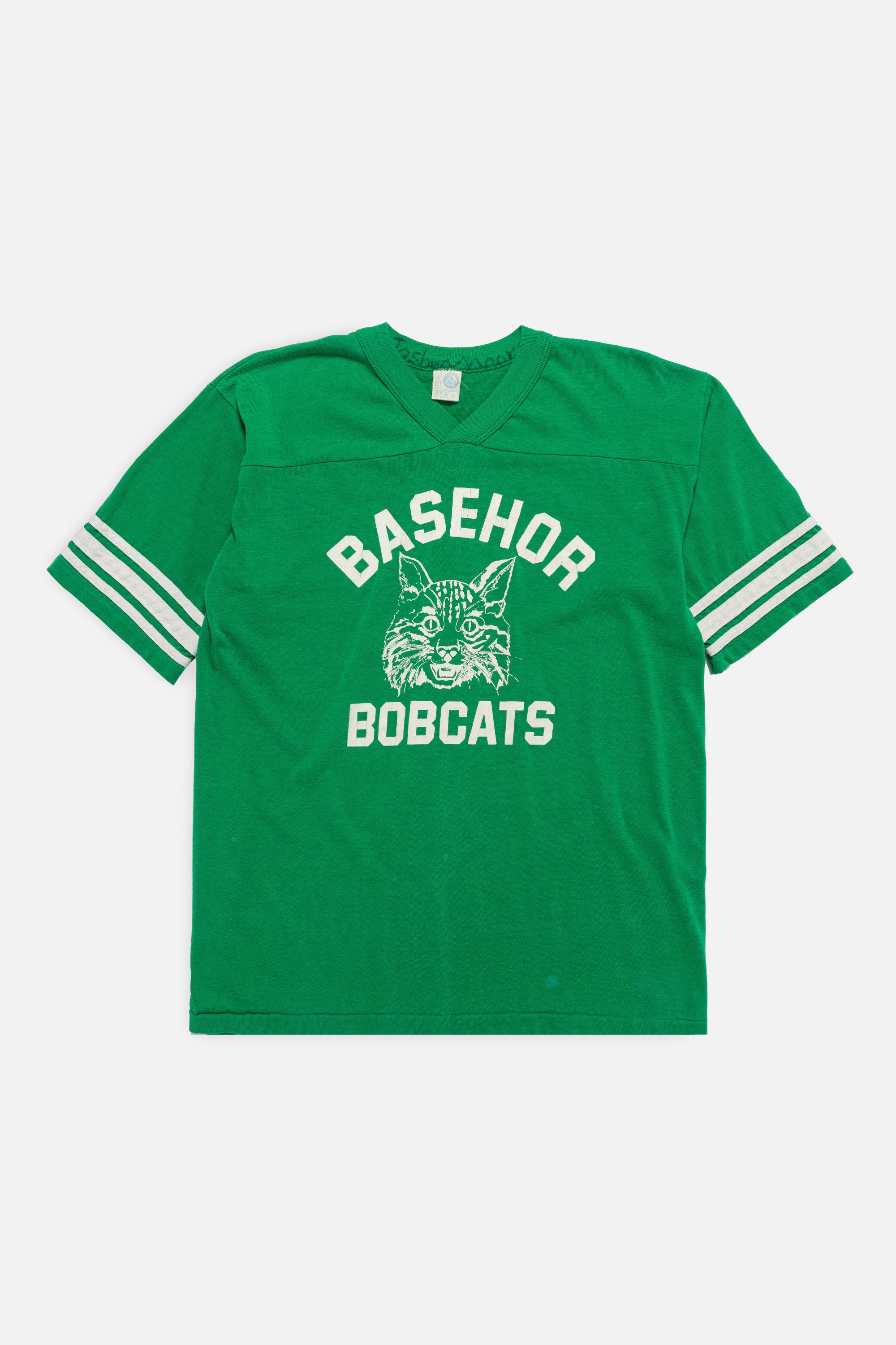 Vintage Bobcats Tee-Varsity-Frankie Collective-Rework-Vintage-Streetwear