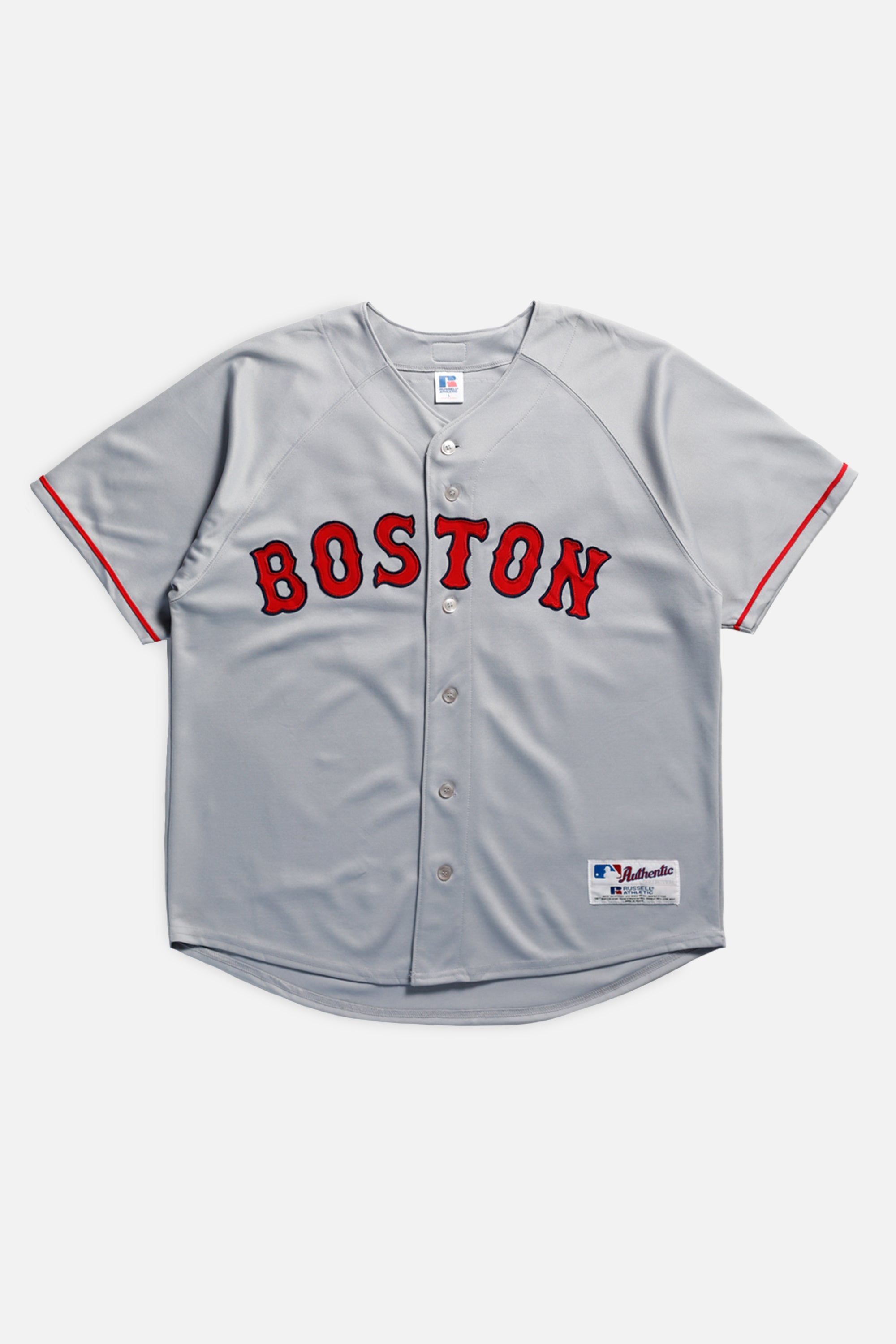 Vintage Boston Red Sox MLB Jersey - L-JERSEYS-MLB-L-Frankie Collective Rare Vintage Streetwear Reworks