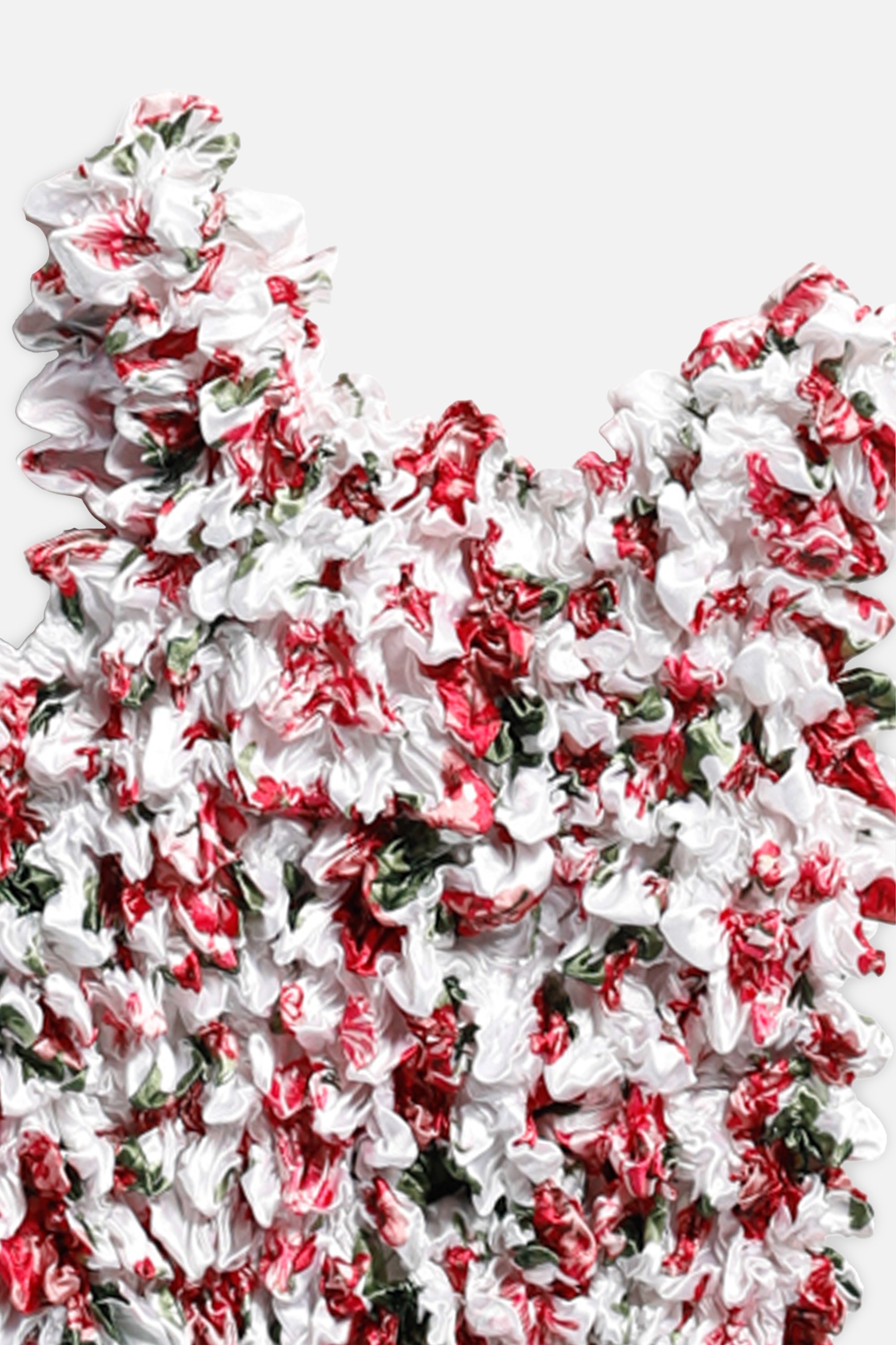 Vintage Floral Bubble Top - Women's OS-TOPS-Coogi-One Size Fits Most-Frankie Collective Rare Vintage Streetwear Reworks