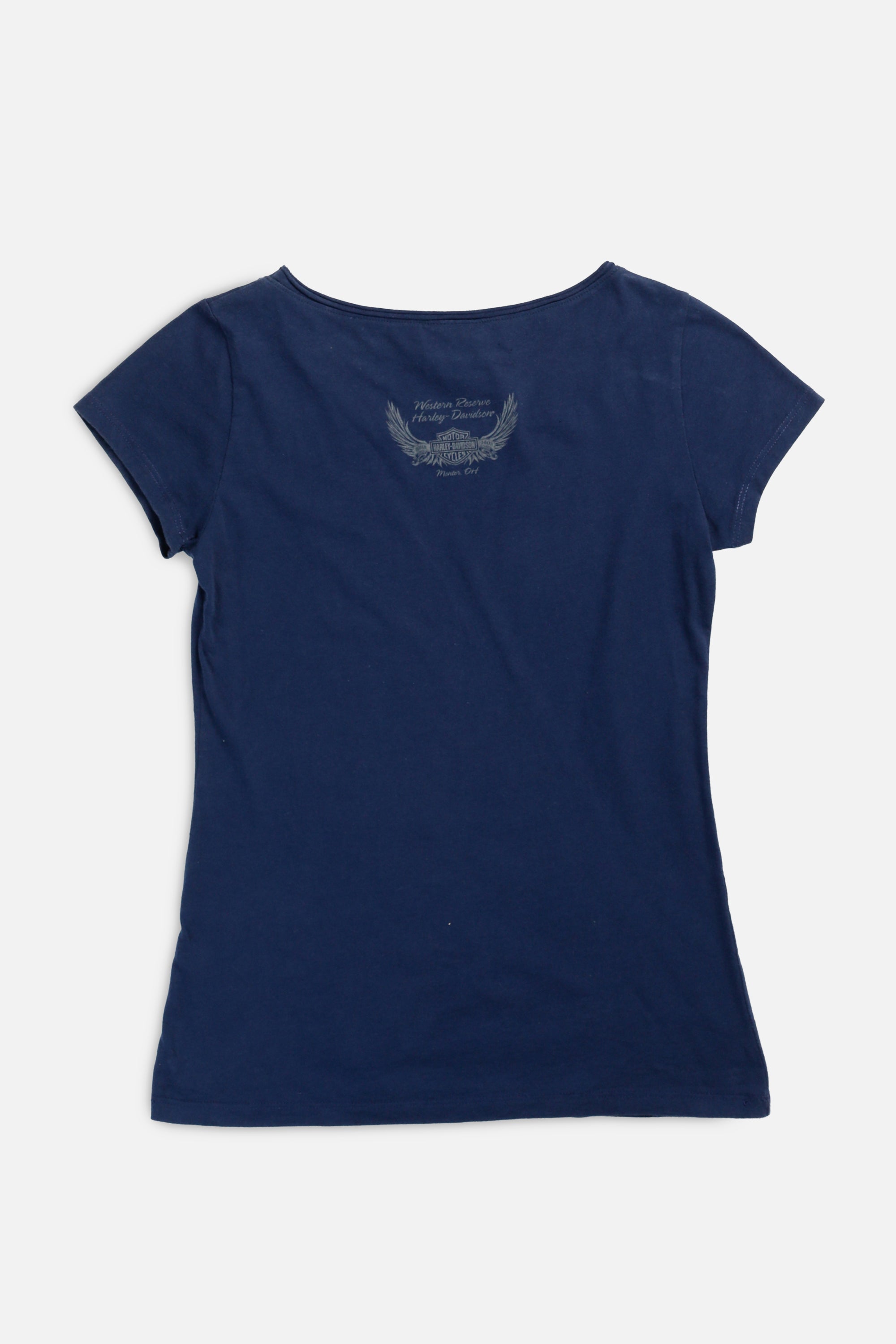 Vintage Harley Tee - Women's M-TSHIRTS-Harley-M-Frankie Collective Rare Vintage Streetwear Reworks