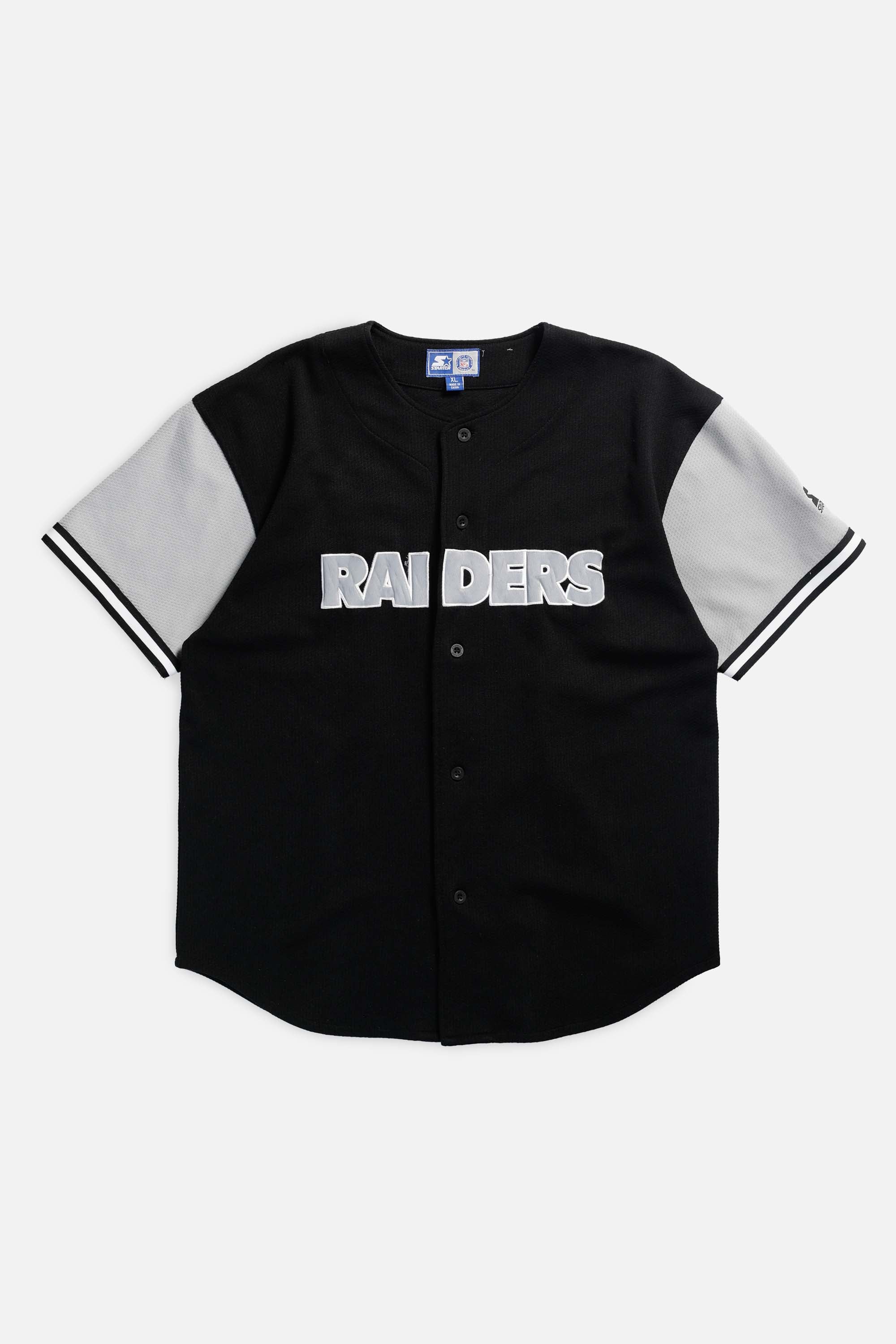 Vintage Las Vegas Raiders NFL Starter Jersey - L-JERSEYS-NFL-L-Frankie Collective Rare Vintage Streetwear Reworks
