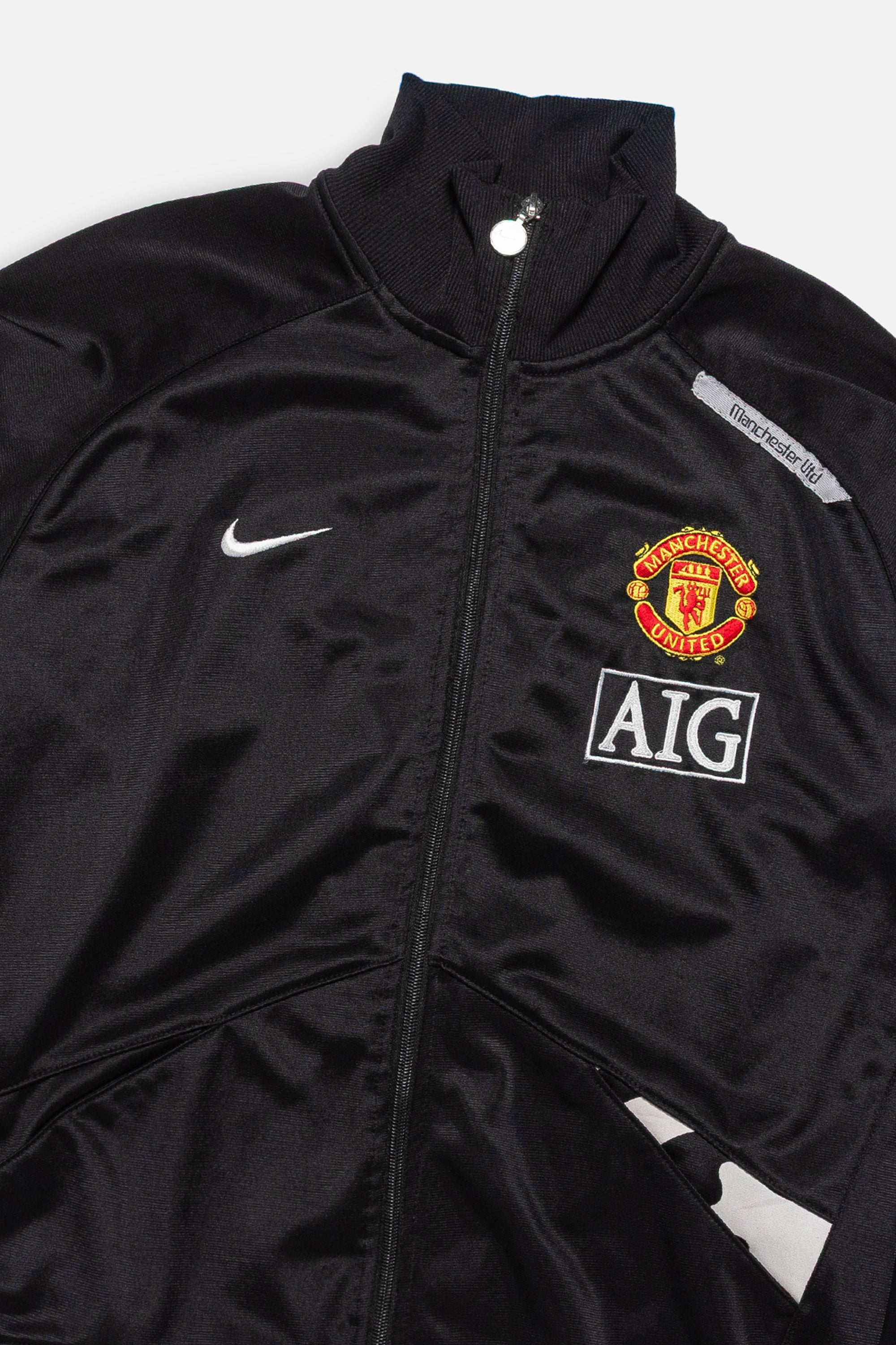 Vintage Manchester United Track Jacket - M-SWEATERS-Nike-Frankie Collective