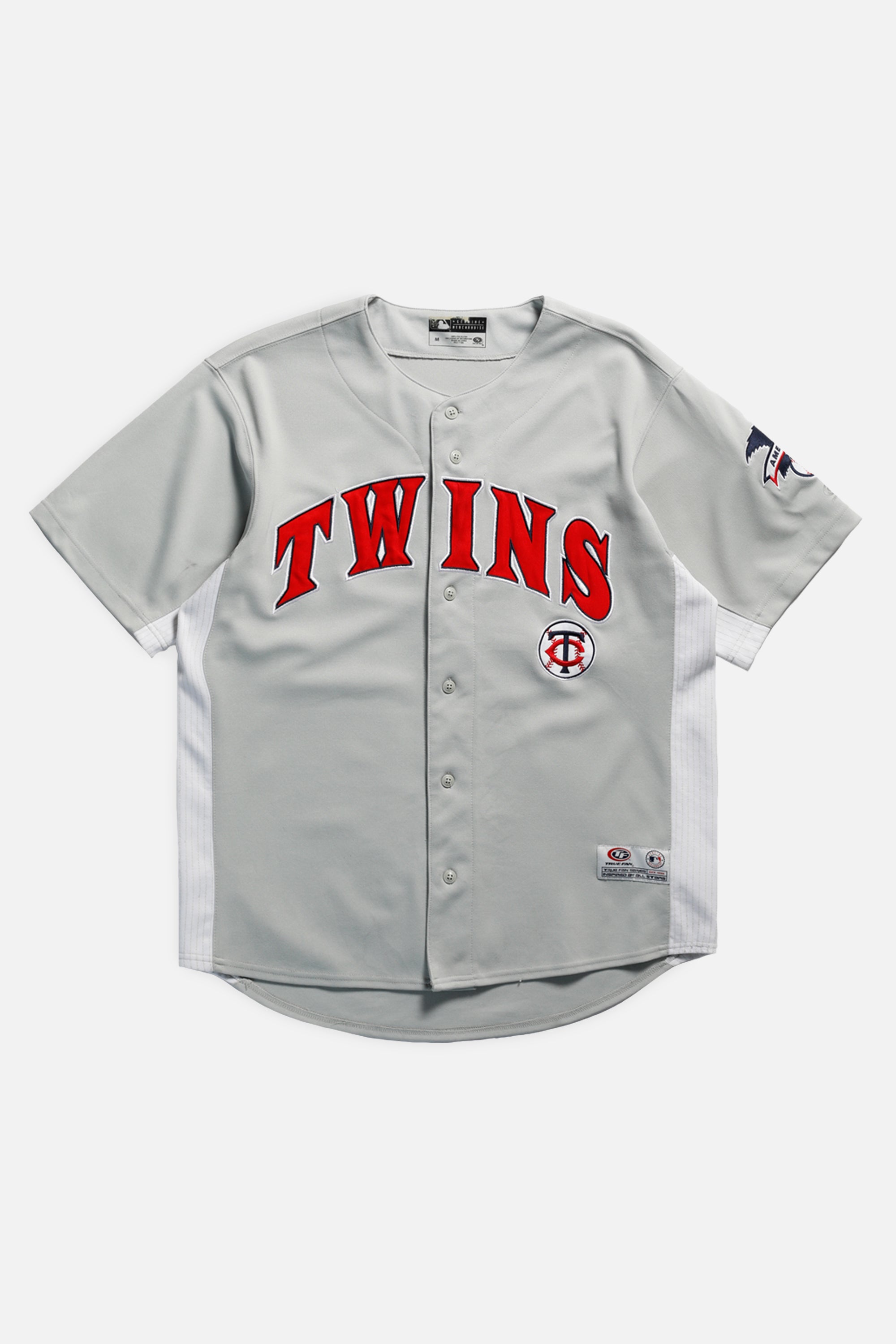 Vintage Minnesota Twins MLB Jersey - M-JERSEYS-MLB-M-Frankie Collective Rare Vintage Streetwear Reworks
