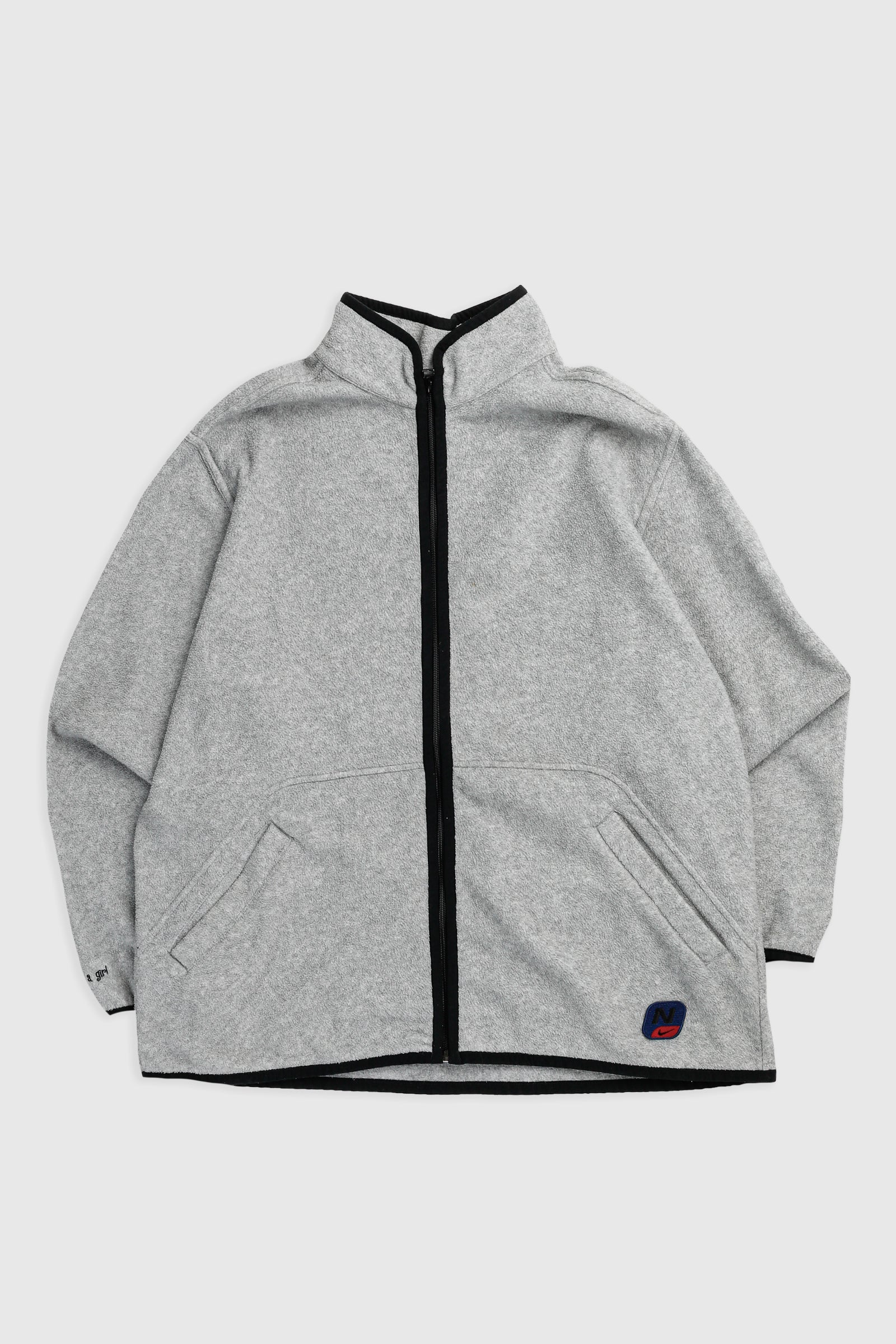 Vintage Nike Fleece Jacket - M-JACKETS-Nike-M-Frankie Collective Rare Vintage Streetwear Reworks