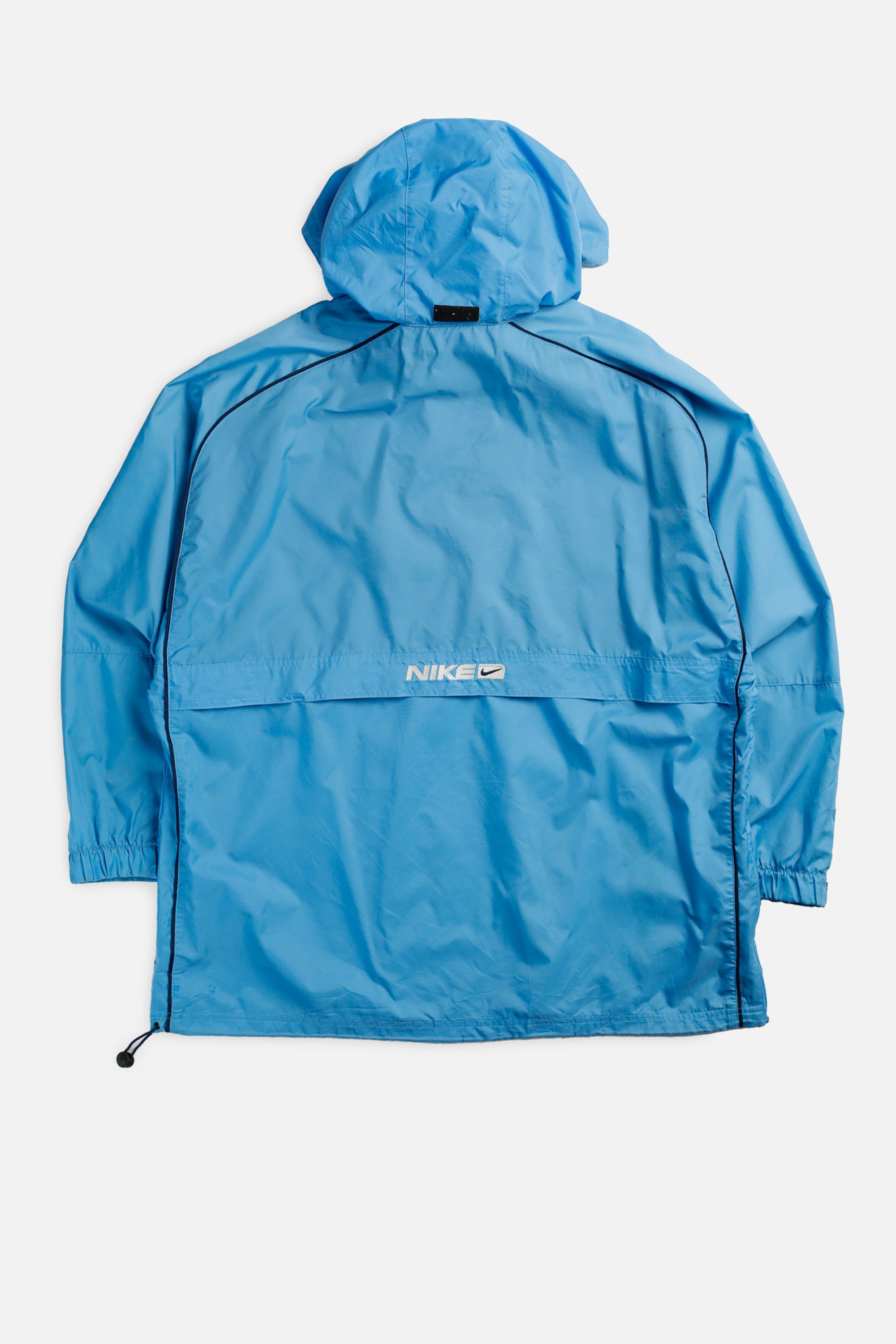 Vintage Nike Pullover Windbreaker Jacket - XL-JACKETS-Nike-XL-Frankie Collective Rare Vintage Streetwear Reworks