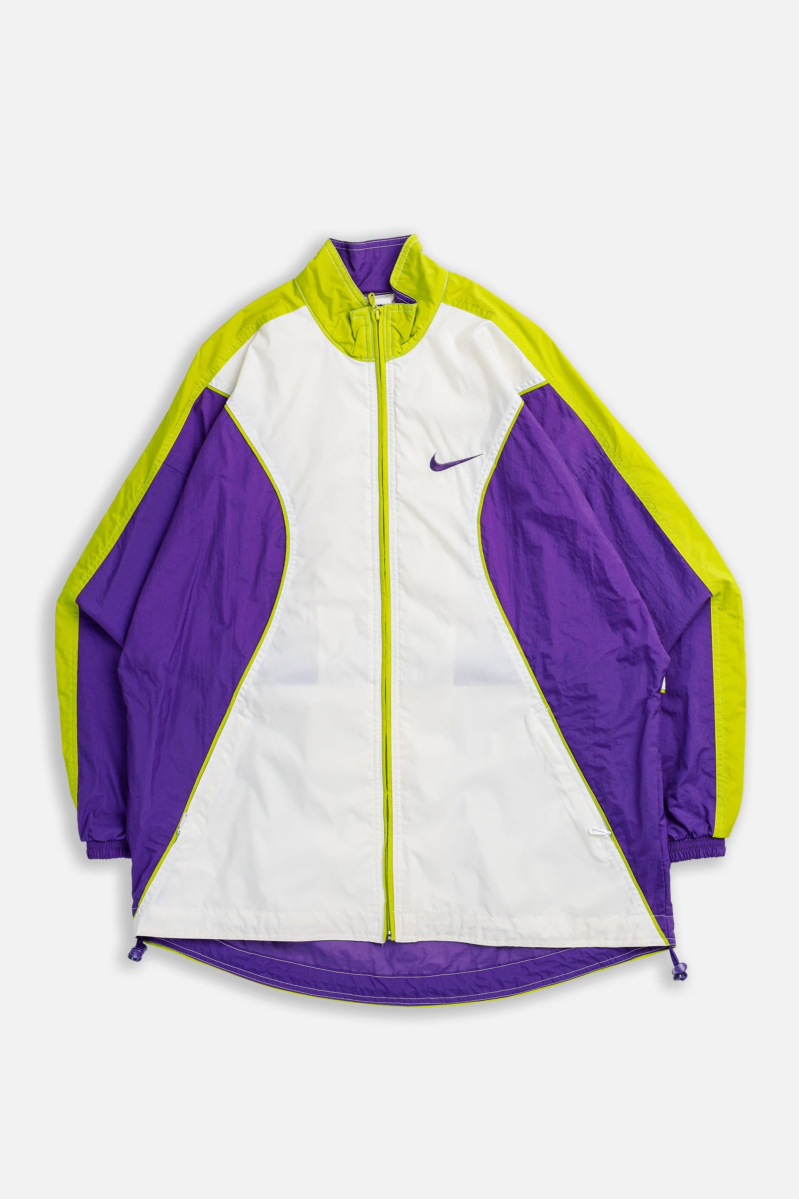 Vintage Nike Windbreaker Jacket - Women's L-JACKETS-Nike-Women's L-Frankie Collective Rare Vintage Streetwear Reworks