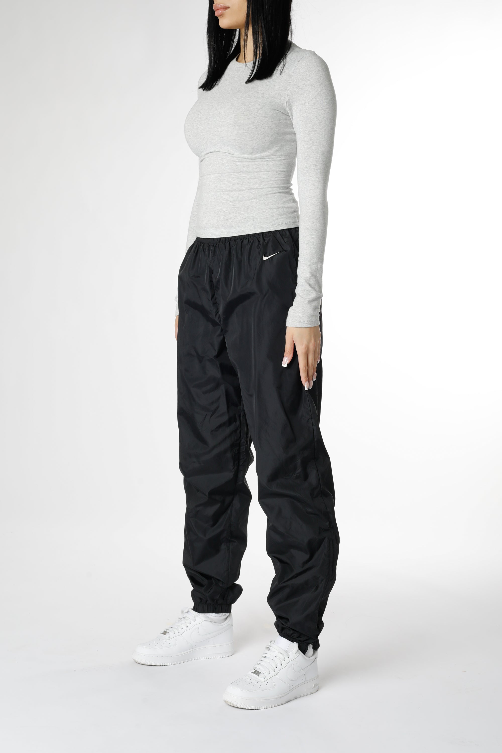 Vintage Nike Windbreaker Pants - XS, S, M, L, XL, XXL-BOTTOMS-Nike-XS-Petite-Frankie Collective Rare Vintage Streetwear Reworks