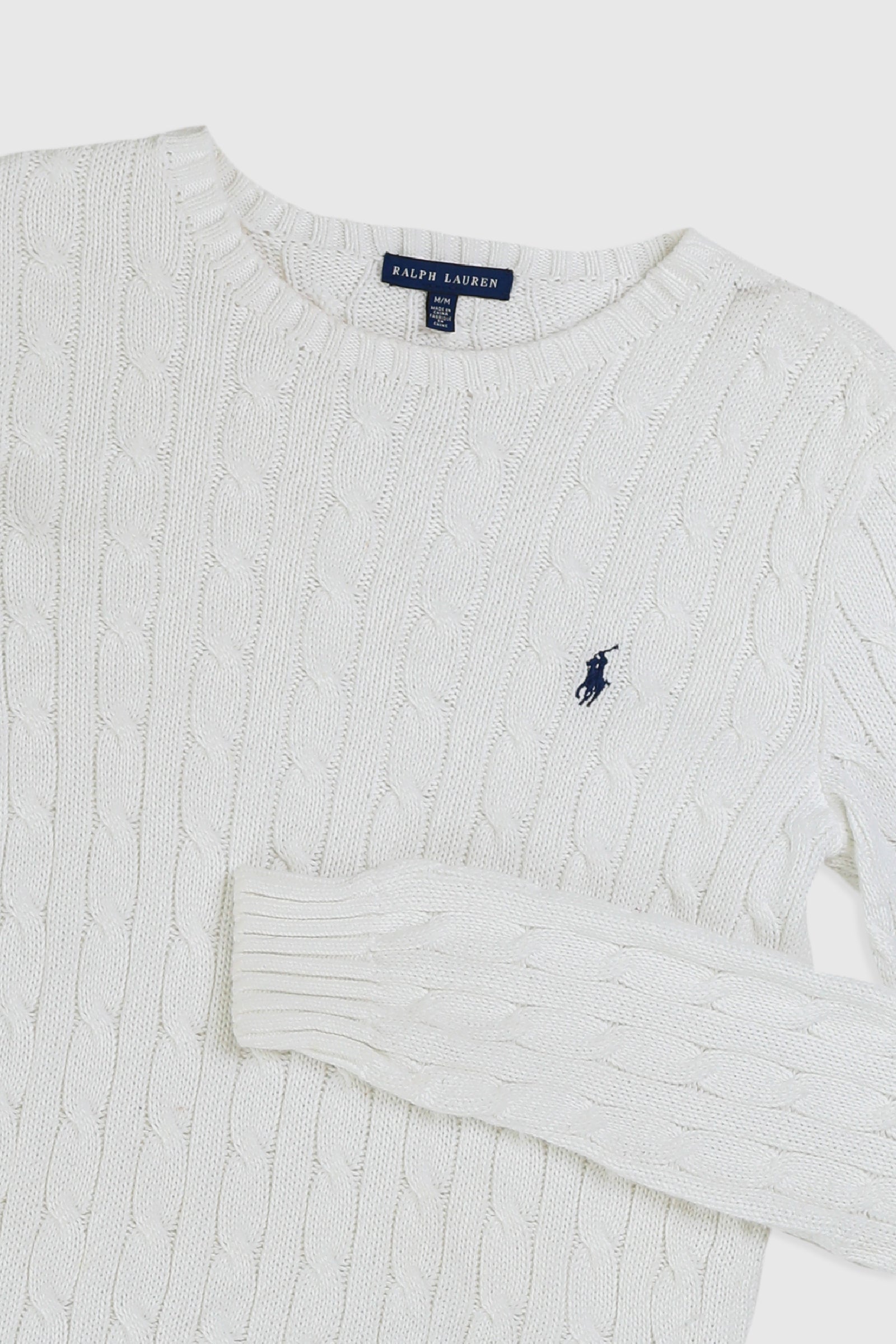 Vintage Polo Knit Sweater - S-SWEATERS-Polo-Frankie Collective