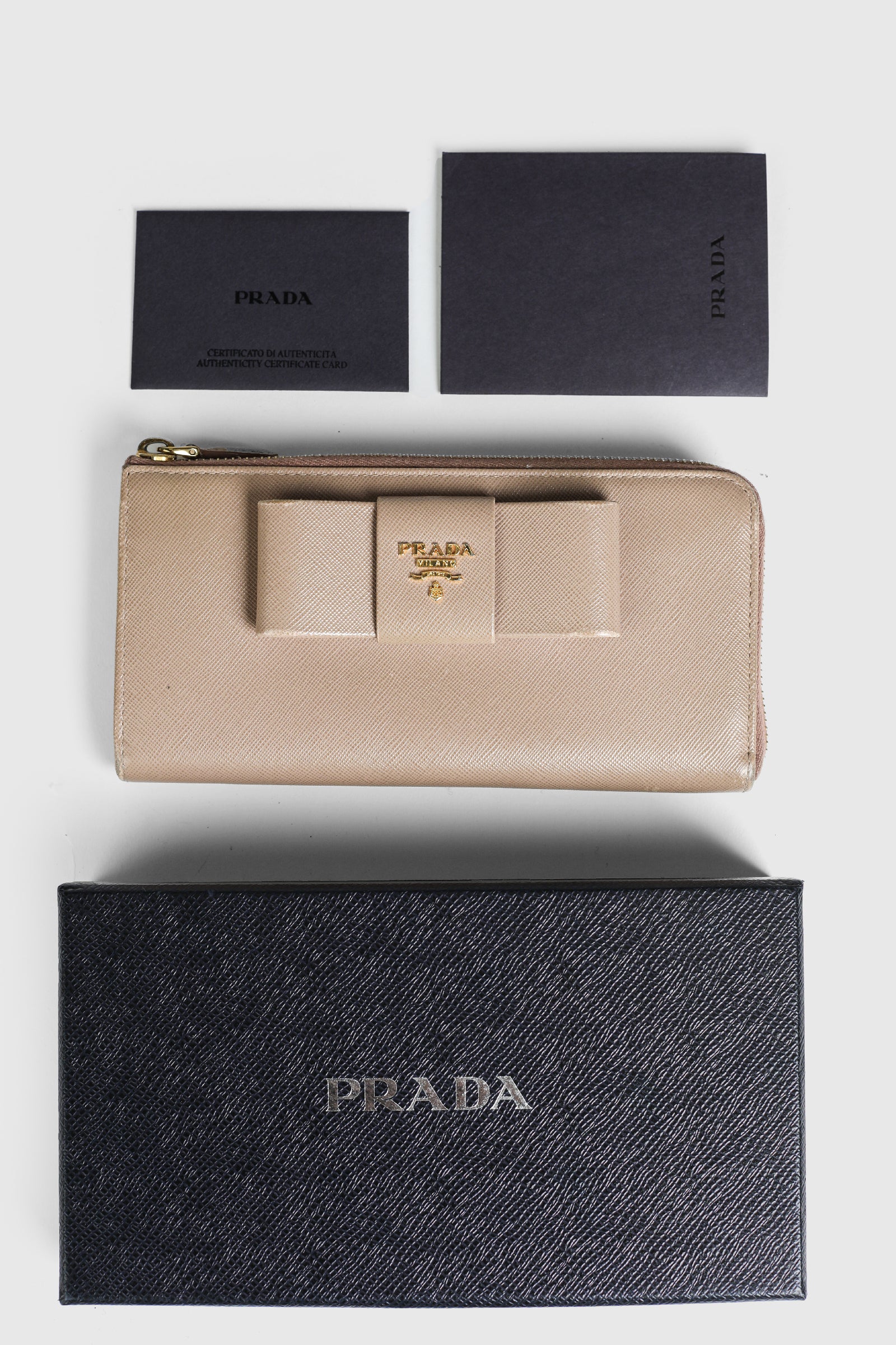 Vintage Prada Wallet-ACCESSORIES-Prada-Frankie Collective Rare Vintage Streetwear Reworks