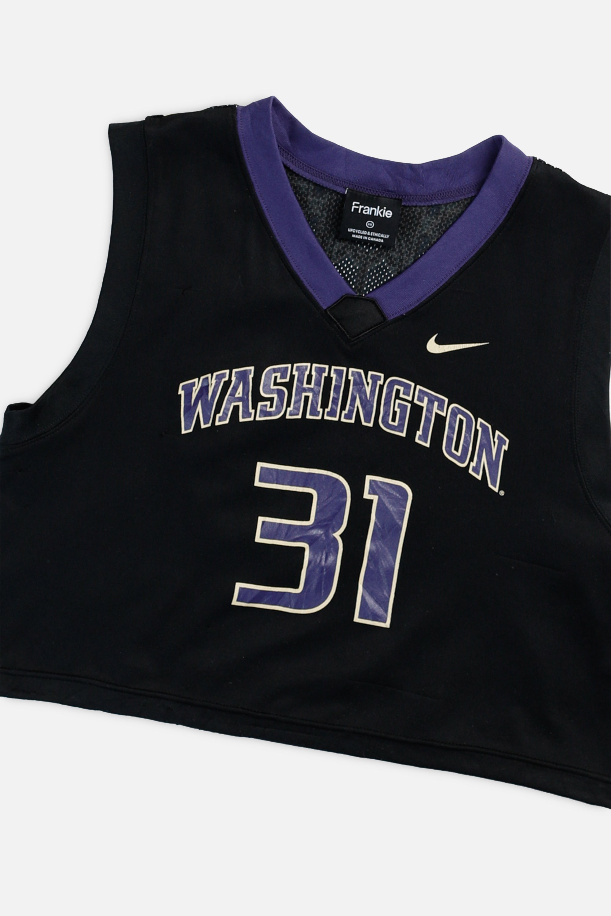 Vintage Washington Huskies NCAA Basketball Jersey - XS-JERSEYS-NCAA-XS-Frankie Collective Rare Vintage Streetwear Reworks