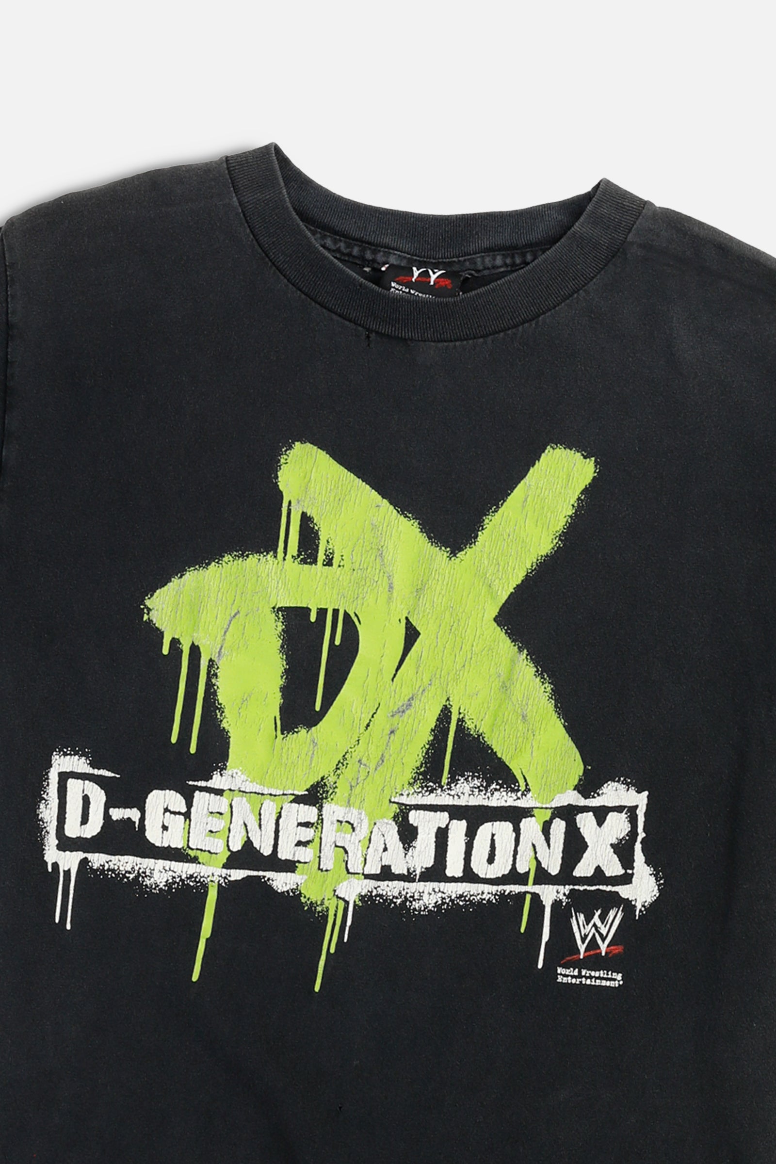 Vintage WWE D-Generation Tee - Women's XS-TOPS-WWE-Women's XS-Frankie Collective Rare Vintage Streetwear Reworks