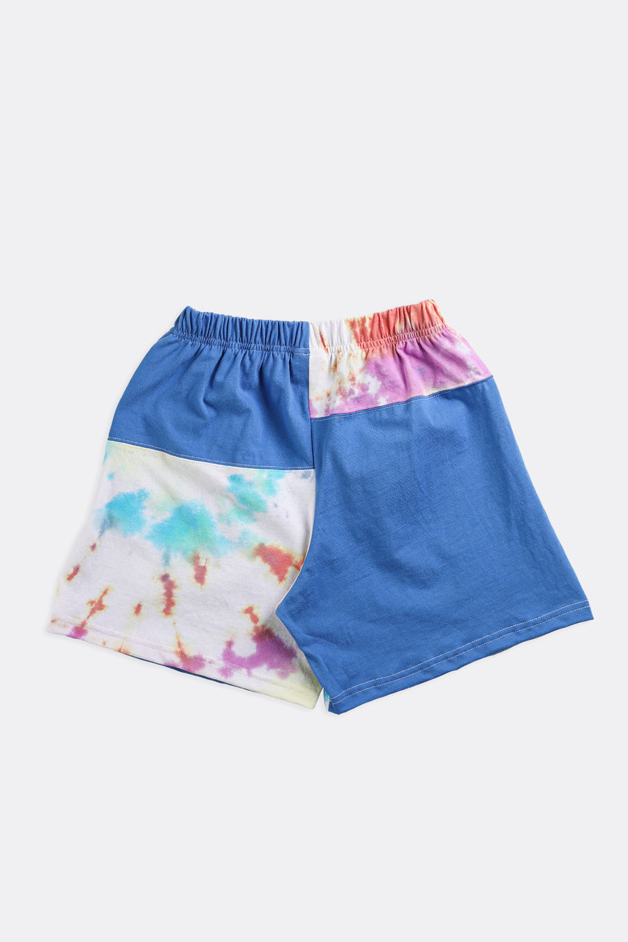 Unisex Rework Patchwork Tee Shorts - Women's XS, Men's XXS