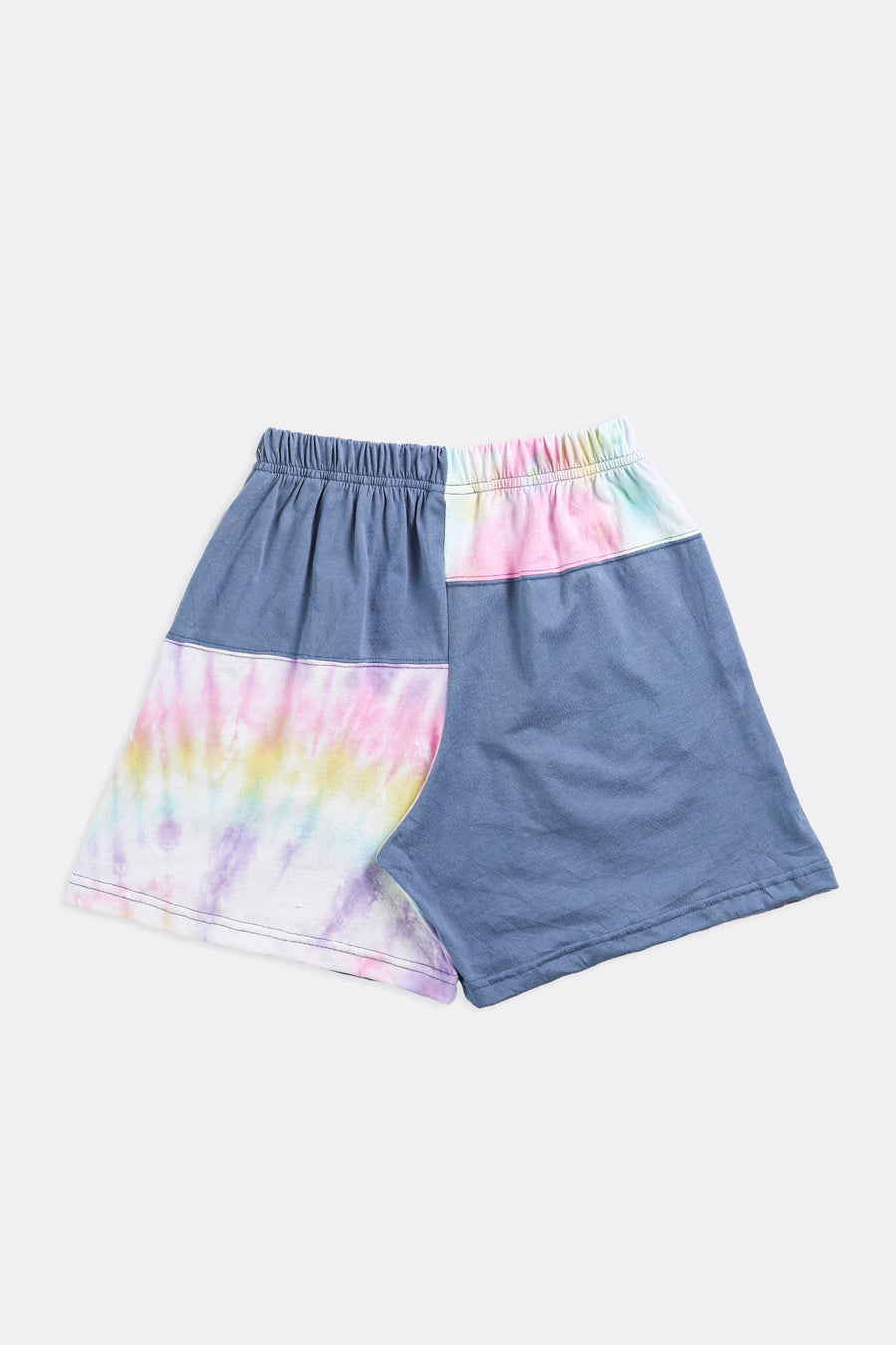 Unisex Rework Patchwork Tee Shorts - Women's XS, Men's XXS