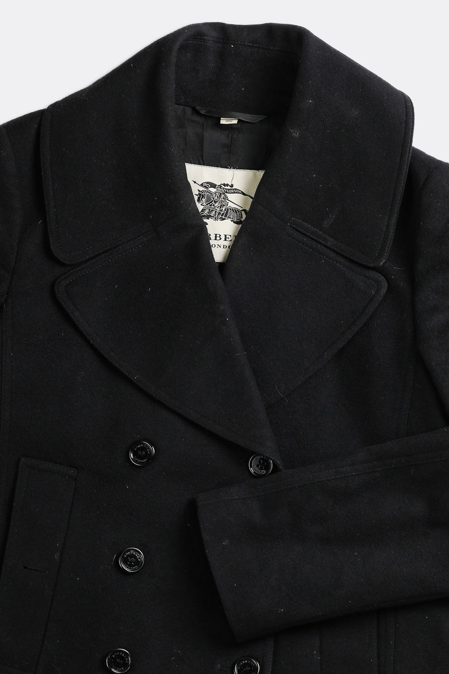 Vintage Burberry Peacoat Jacket