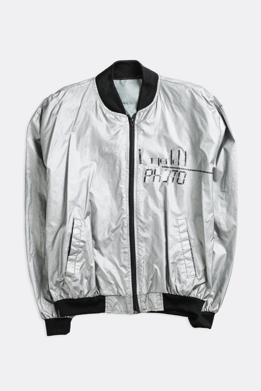 Vintage Lagerfeld Bomber Jacket - L