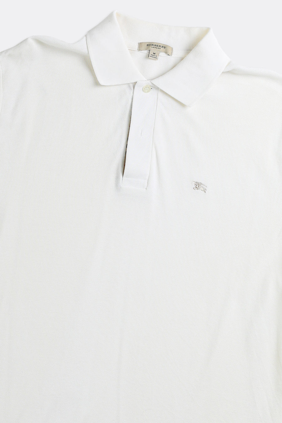 Vintage Burberry Collared Tee - L