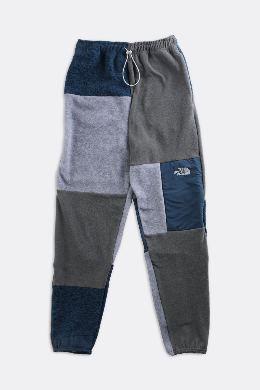 Rework Unisex North Face Patchwork Fleece Pant - Women-S, Men-XS