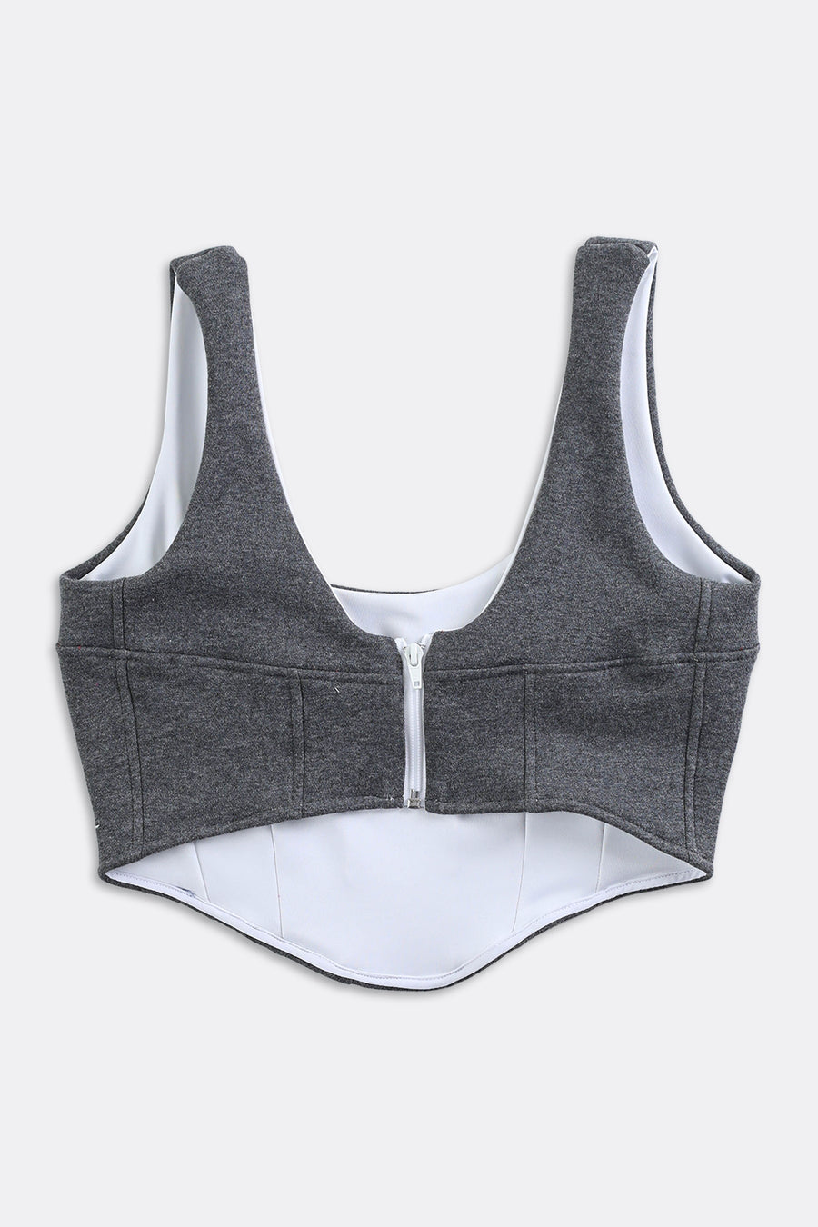 Rework Nike Sweatshirt Bustier - XS, S, M, L, XL, 2XL