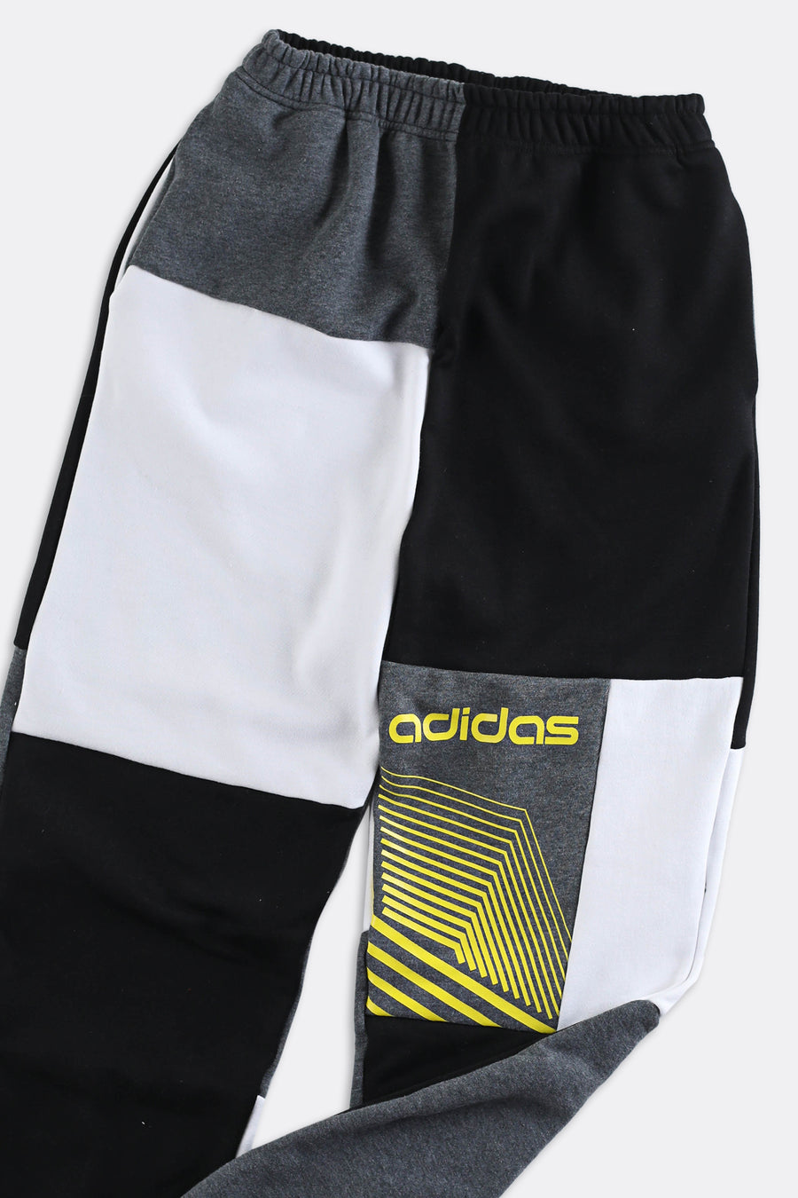 Rework Unisex Adidas Patchwork Sweatpant - Women-XS, Men-XXS