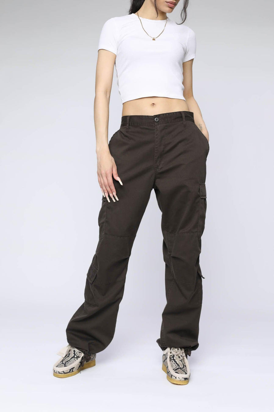 Brown BDU Pants - L