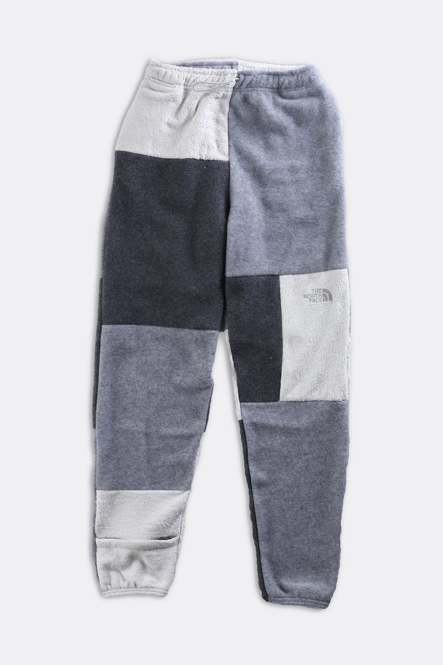 Rework Unisex North Face Patchwork Fleece Pant - Women-XS