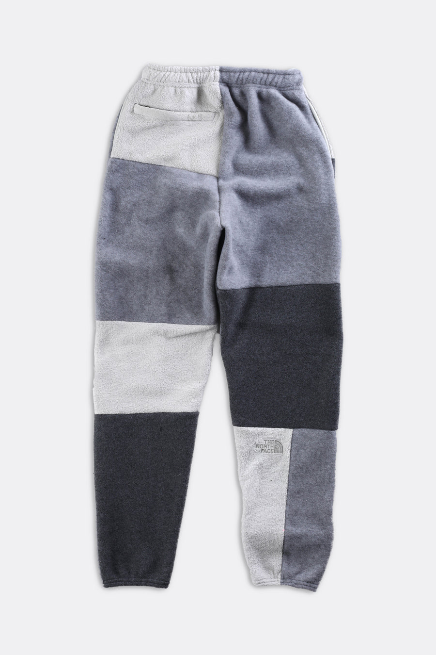 Rework Unisex North Face Patchwork Fleece Pant - Women-XS